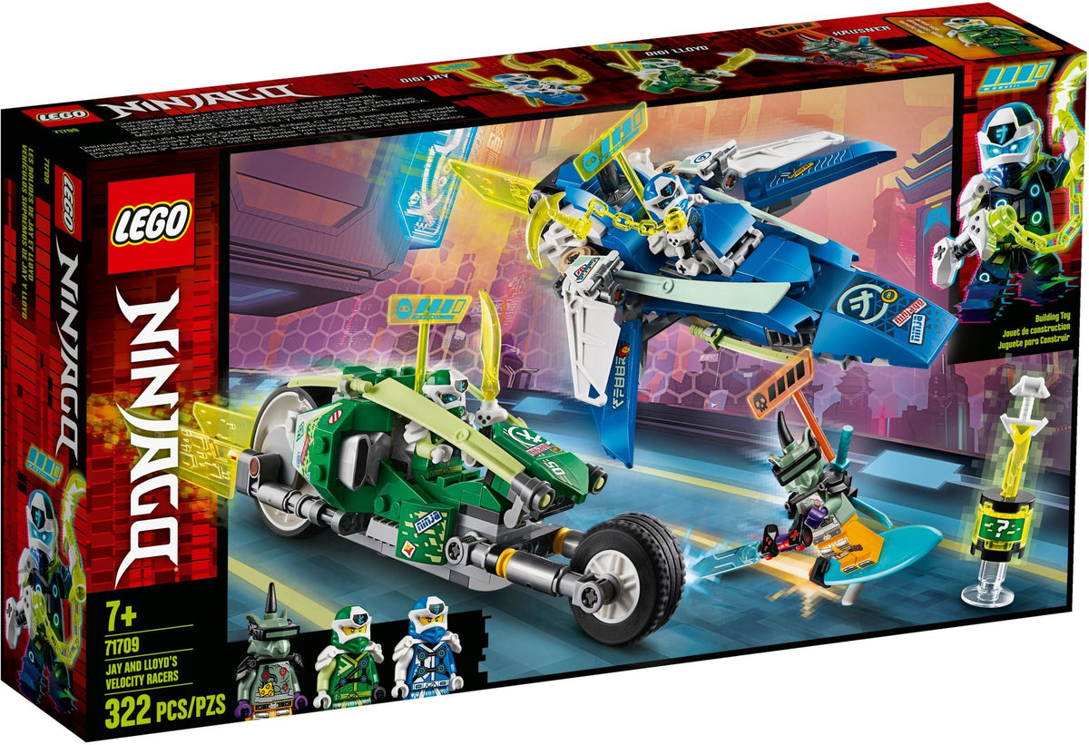 Jay and Lloyd's Velocity Racers 71709 | Ninjago | LEGO (image 2)