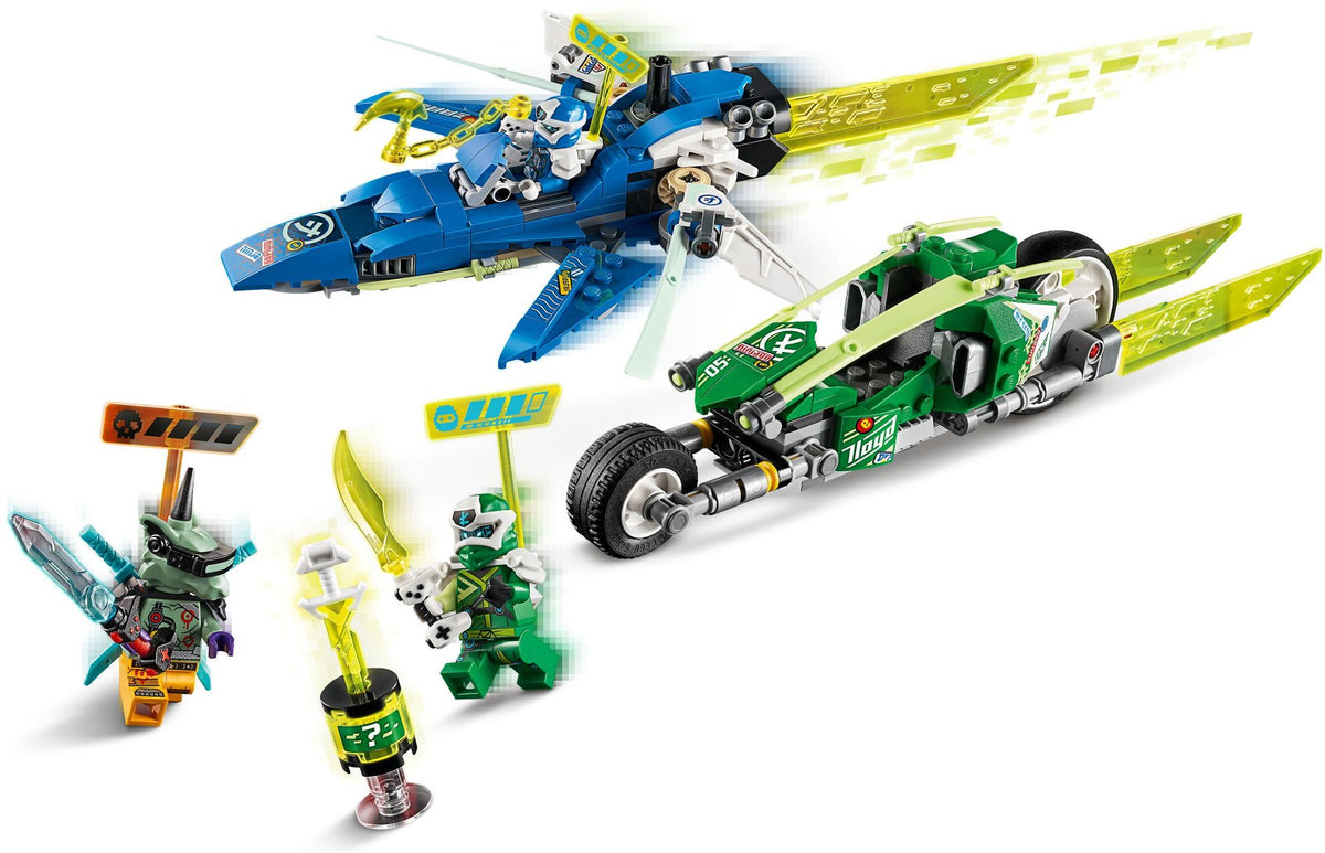 Jay and Lloyd's Velocity Racers 71709 | Ninjago | LEGO (image 4)