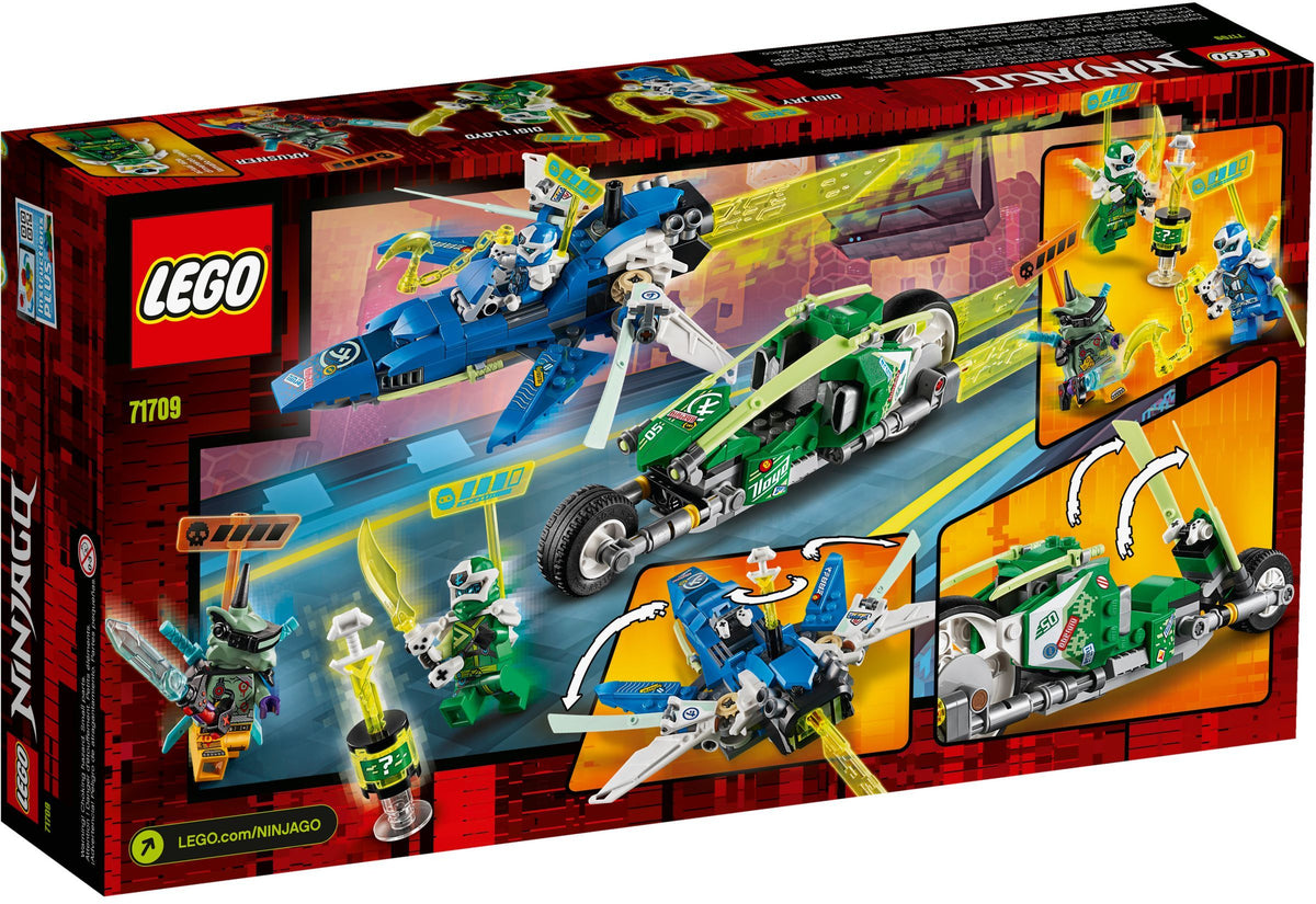 Jay and Lloyd's Velocity Racers 71709 | Ninjago | LEGO (image 5)