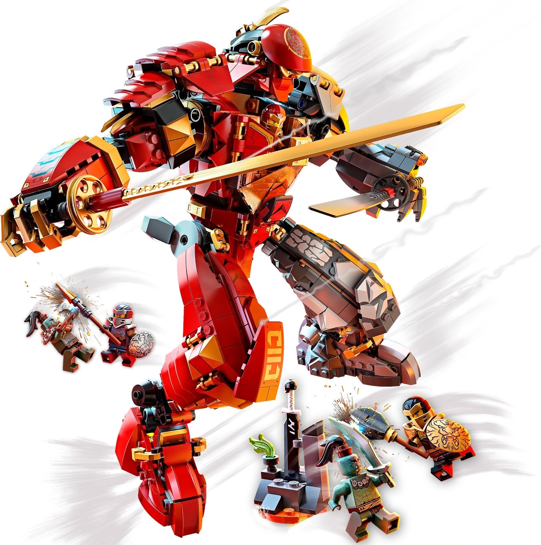 Fire Stone Mech 71720 | Ninjago | LEGO – image 5