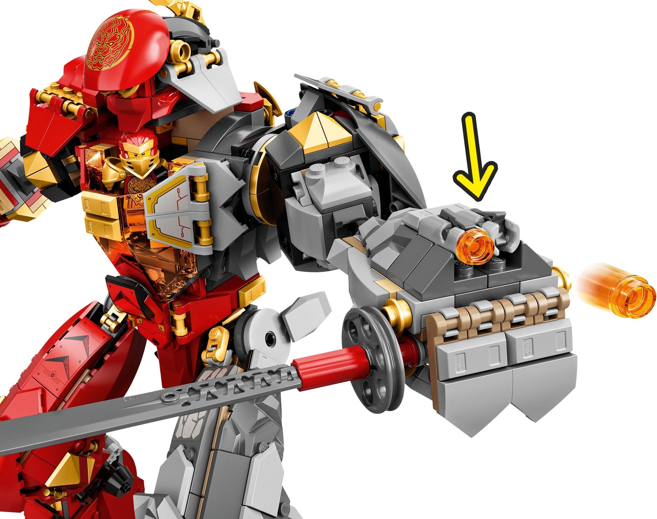 Fire Stone Mech 71720 | Ninjago | LEGO – image 7