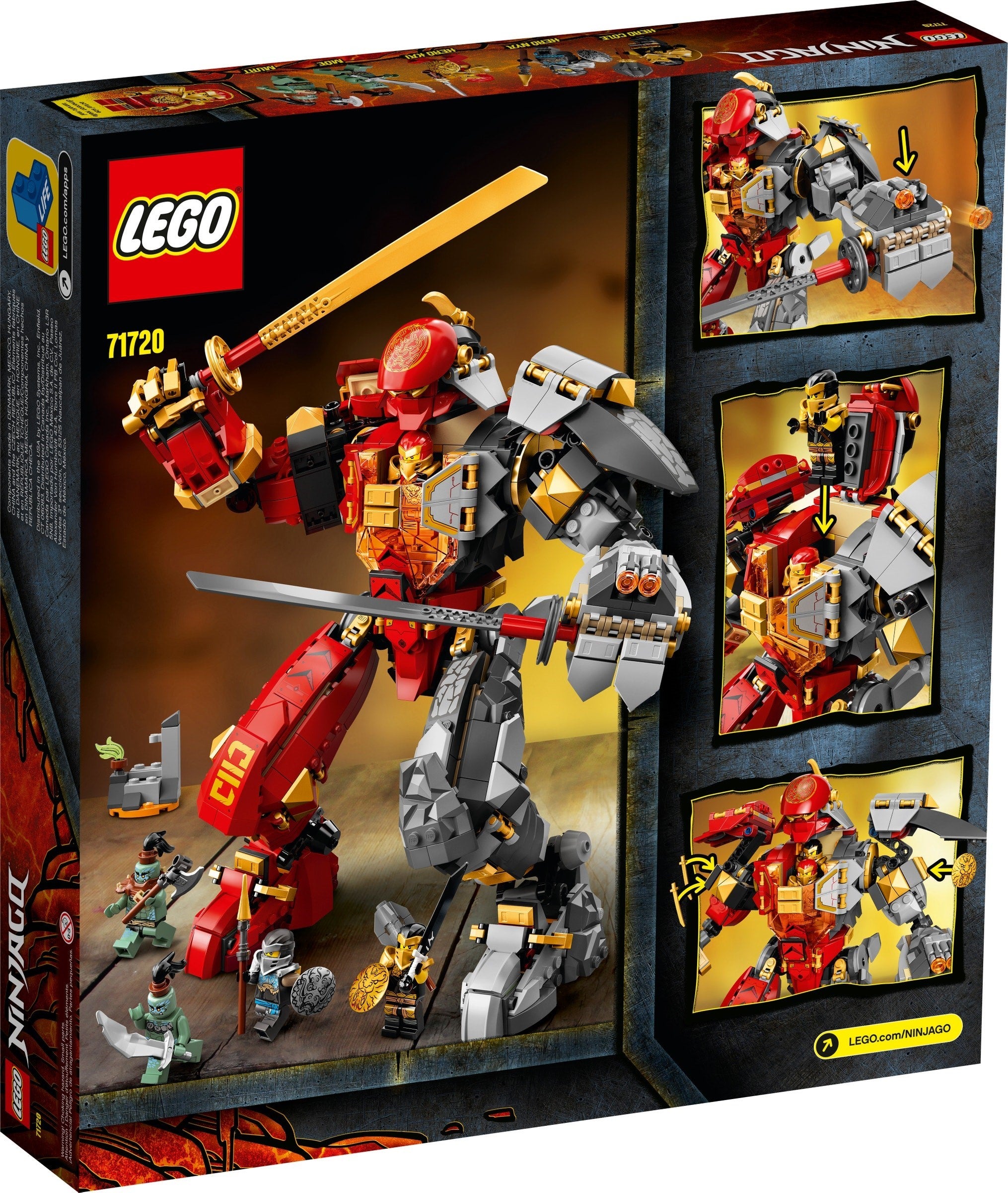 Fire Stone Mech 71720 | Ninjago | LEGO – image 10