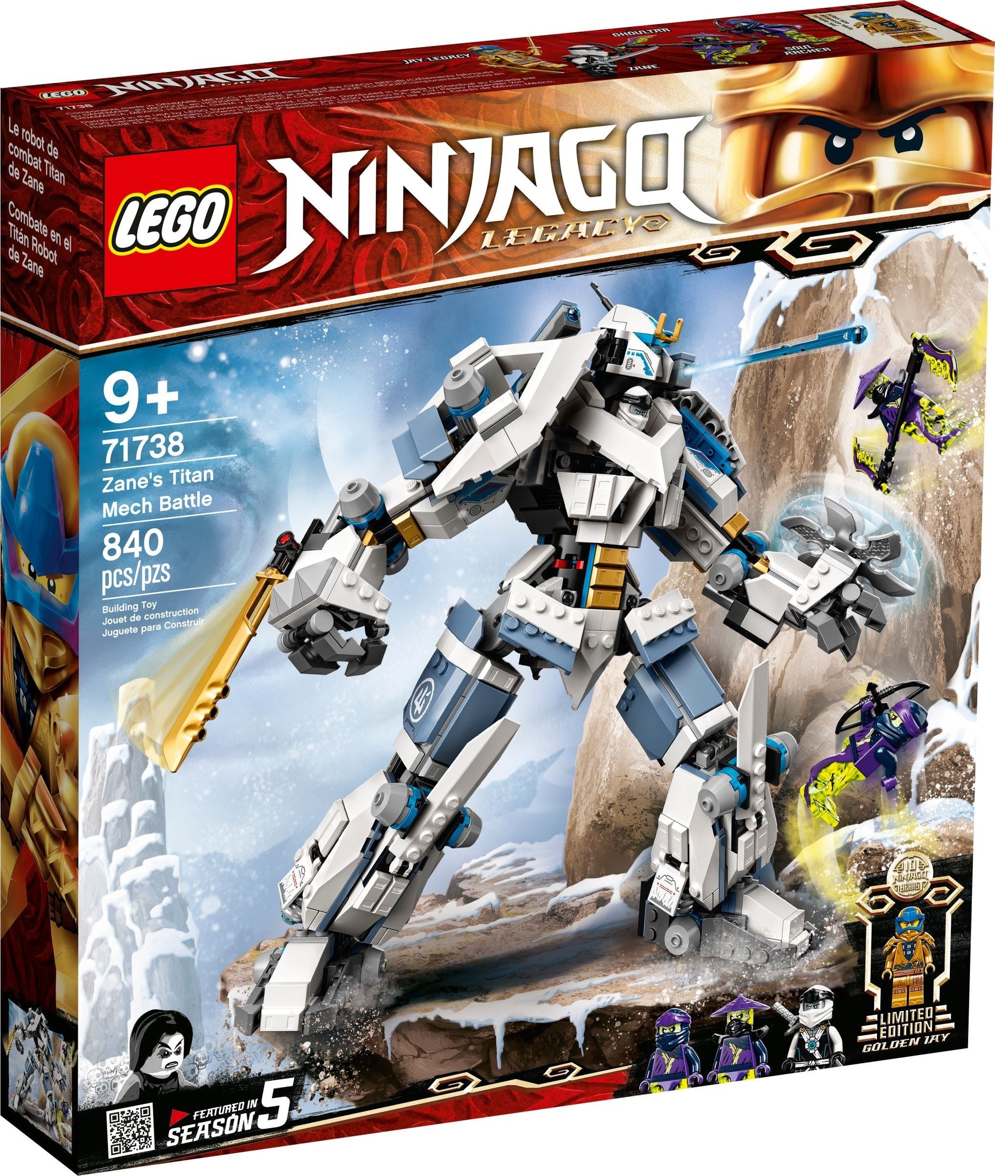 Zane's Titan Mech Battle 71738 | Ninjago | LEGO – image 2