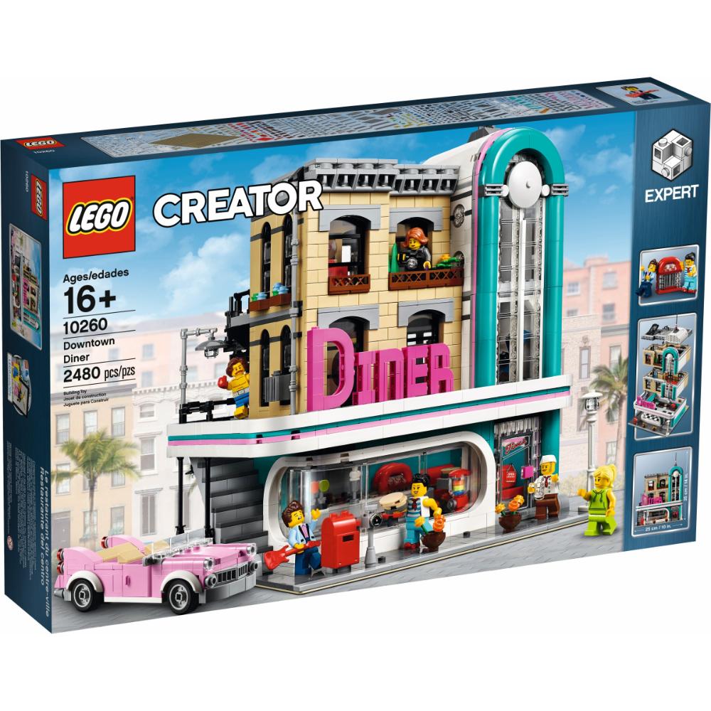 Downtown Diner 10260 | Creator | LEGO