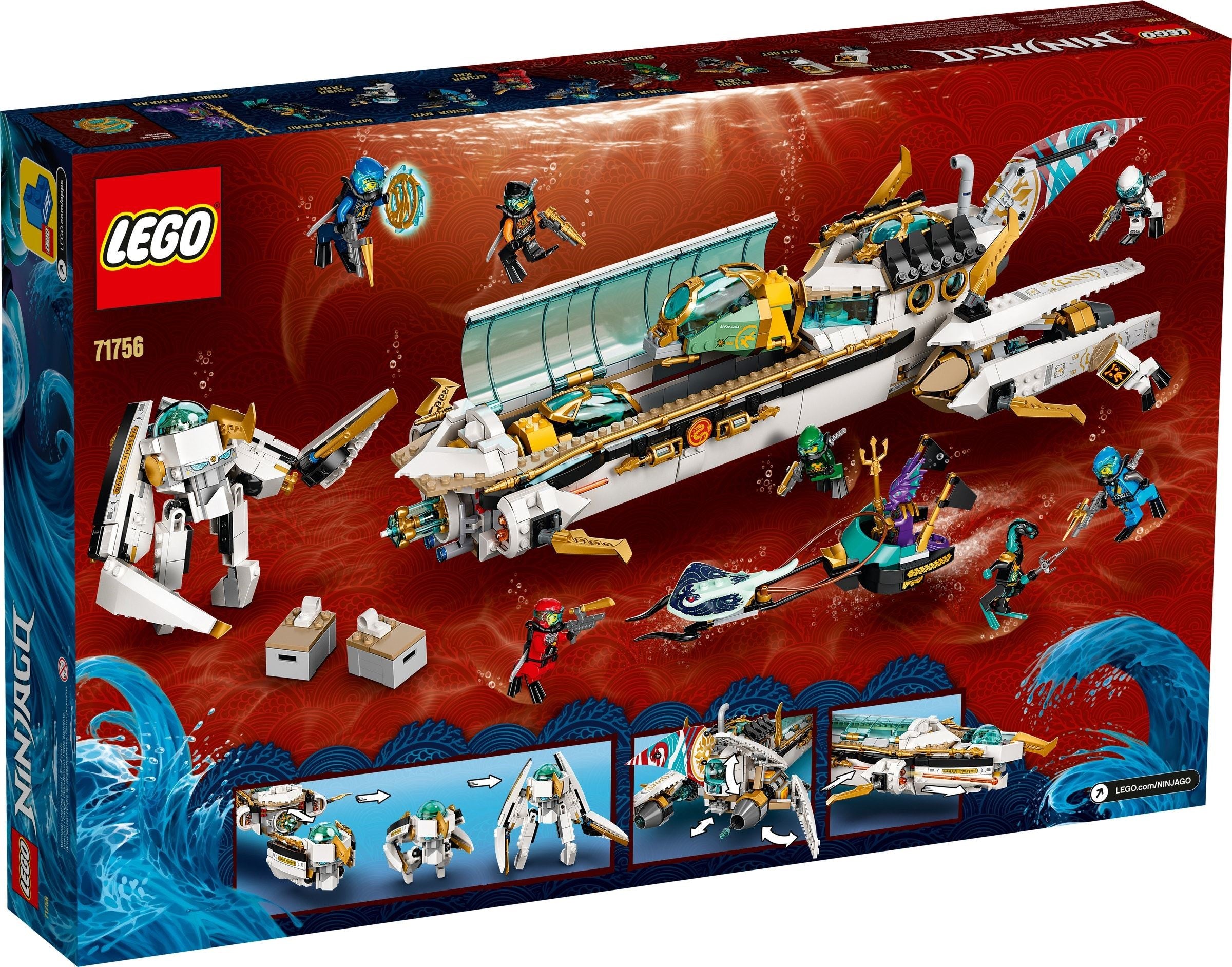 Hydro Bounty 71756 | Ninjago | LEGO – image 11