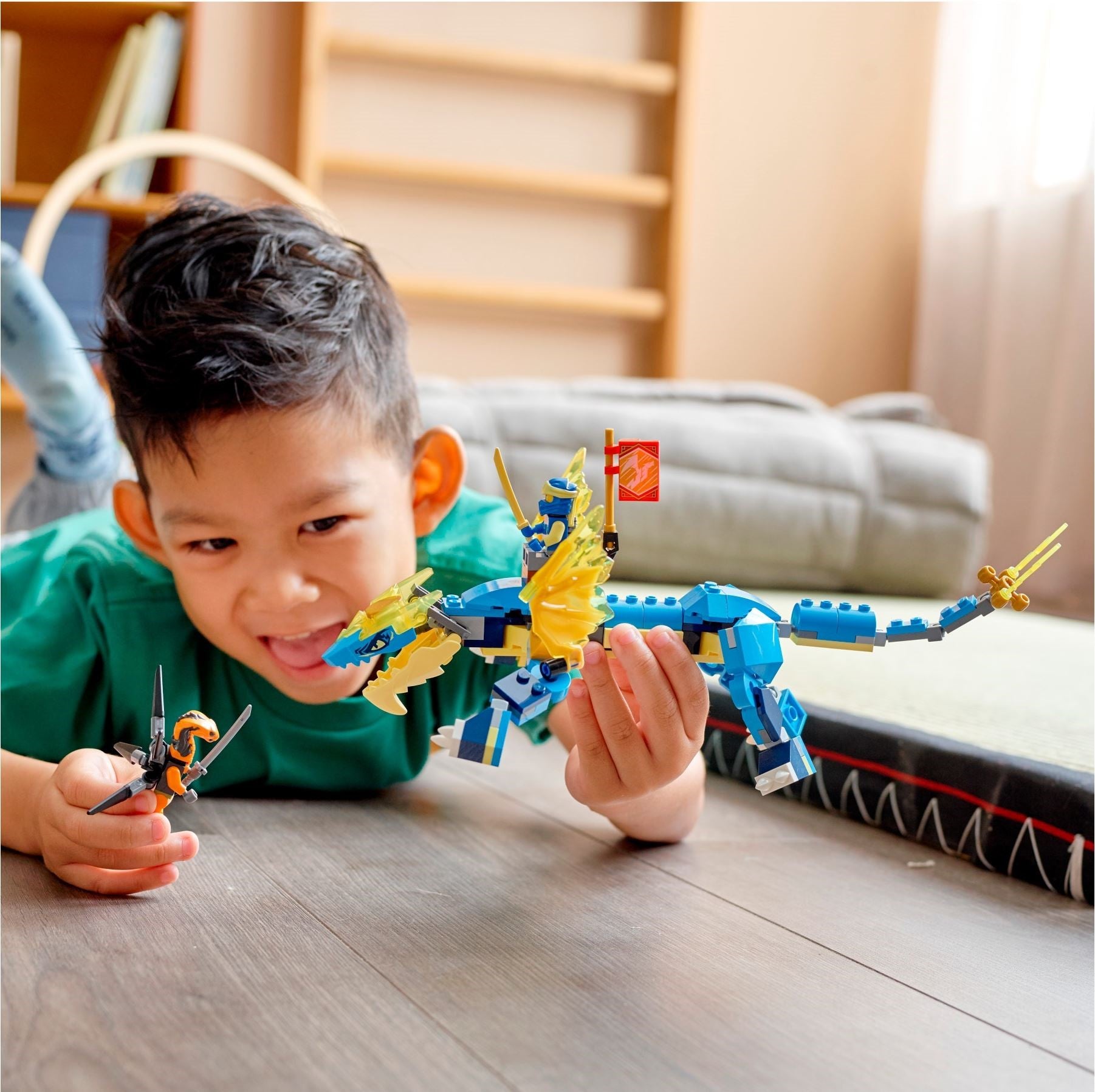 JUN Jay's Thunder Dragon EVO 71760 | NINJAGO® | Buy online at the