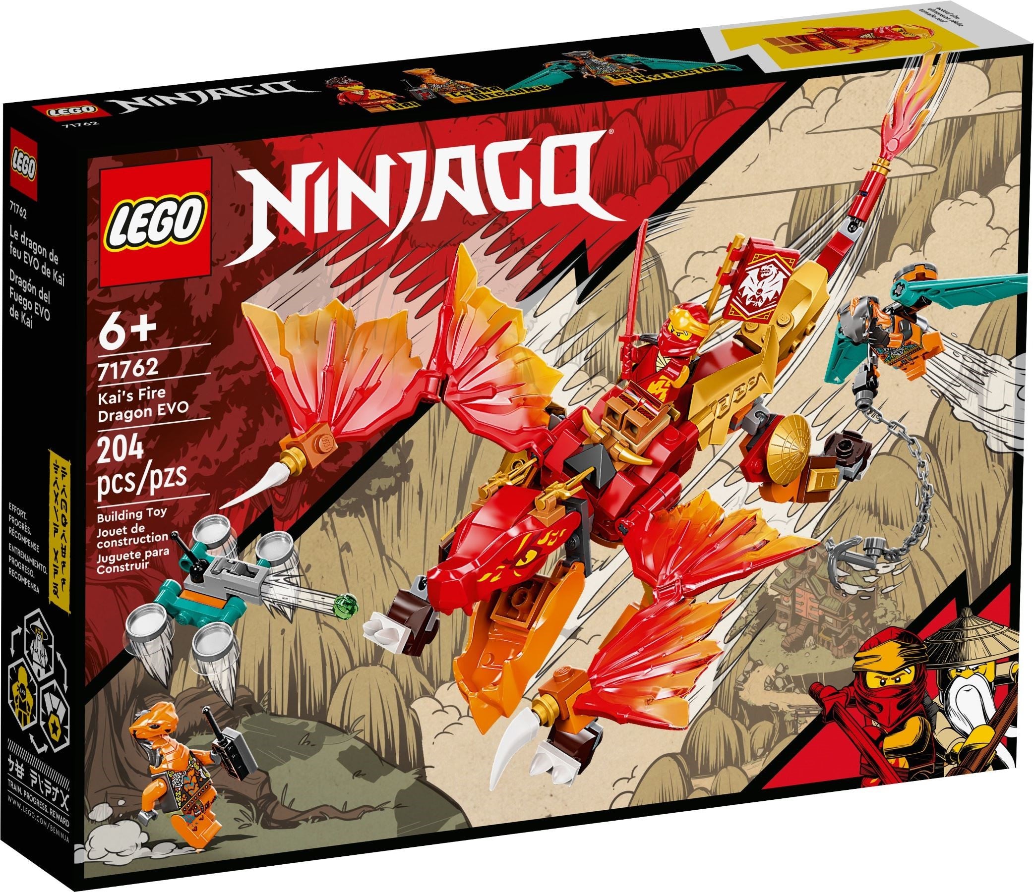 Kai's Fire Dragon EVO 71762 | Ninjago | LEGO (image 2)