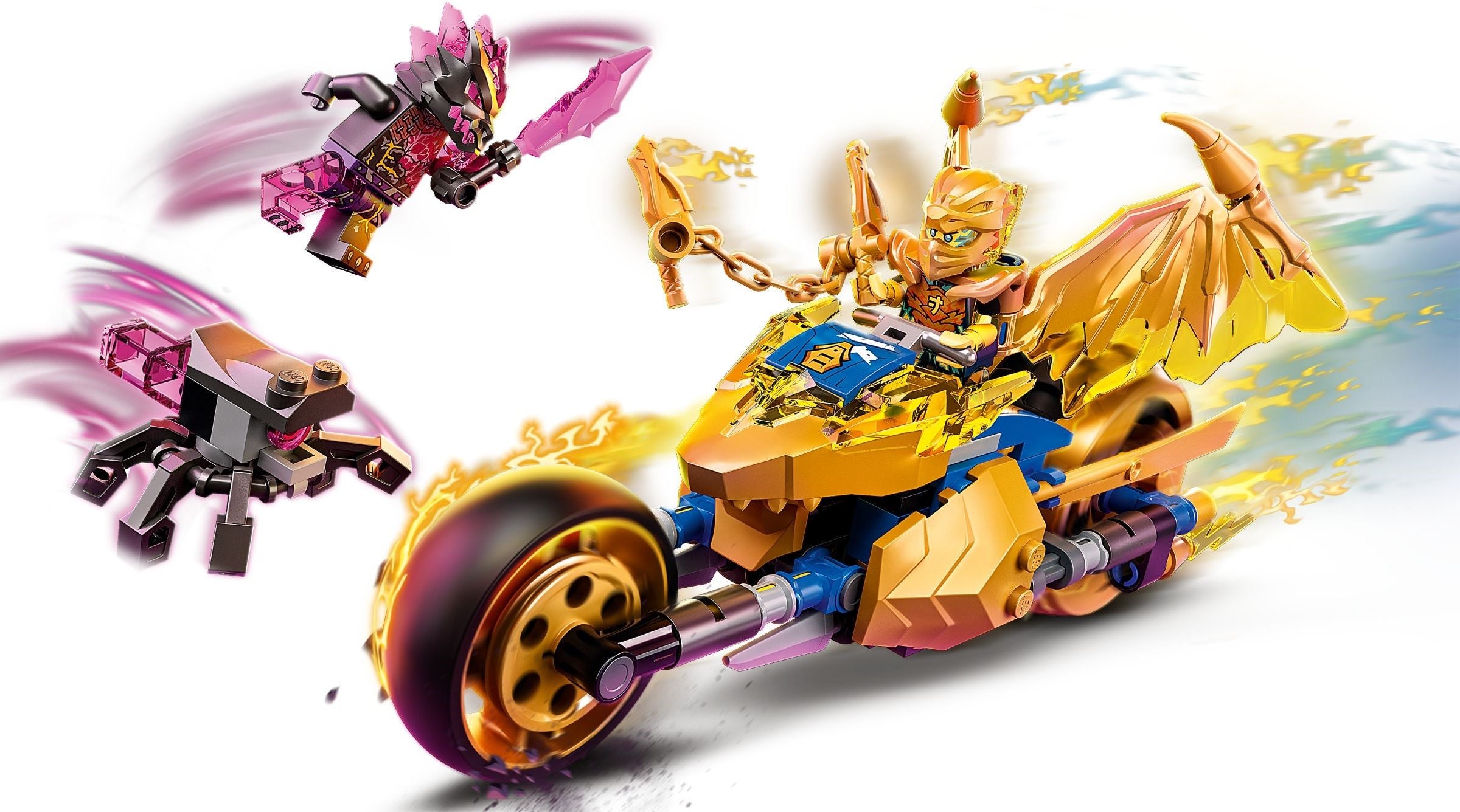 nkmr Jay's Golden Dragon Motorbike 71768 | Ninjago | LEGO
