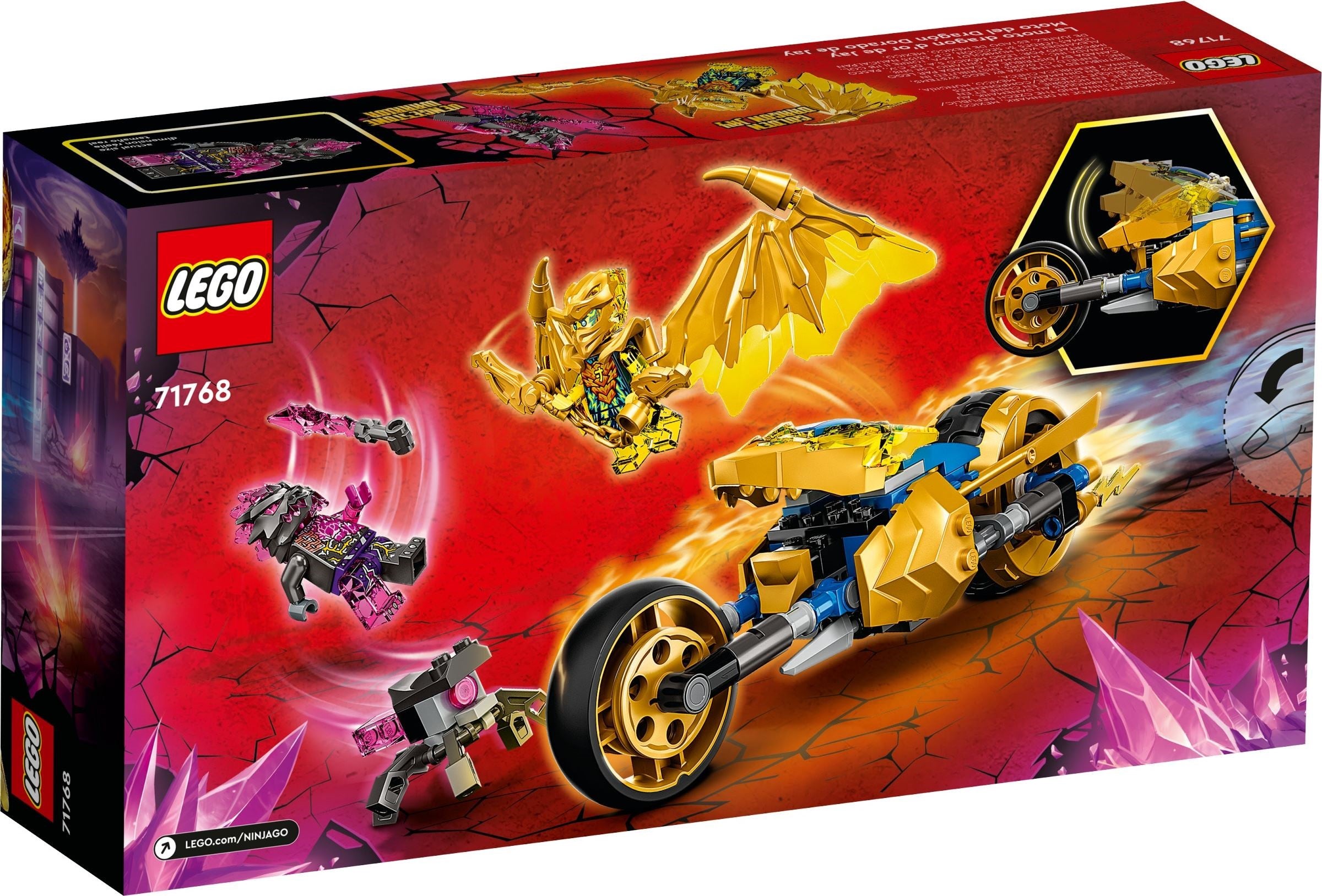 Jay's Golden Dragon Motorbike 71768 | Ninjago | LEGO – image 6