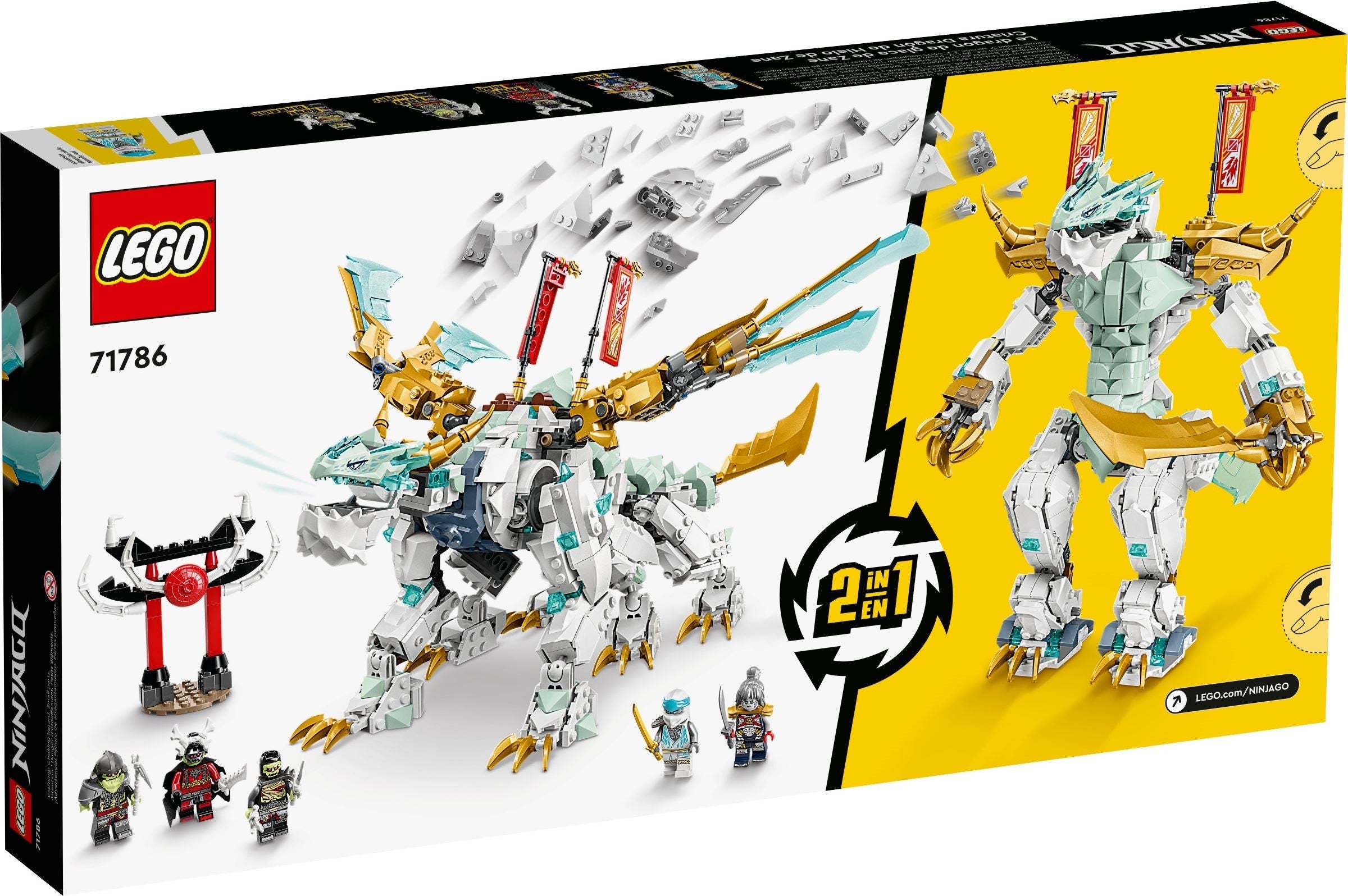 Zane's Ice Dragon Creature 71786 | Ninjago | LEGO – image 5