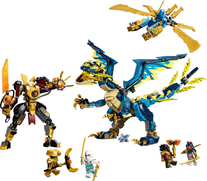 Elemental Dragon vs. The Empress Mech 71796 | Ninjago | LEGO