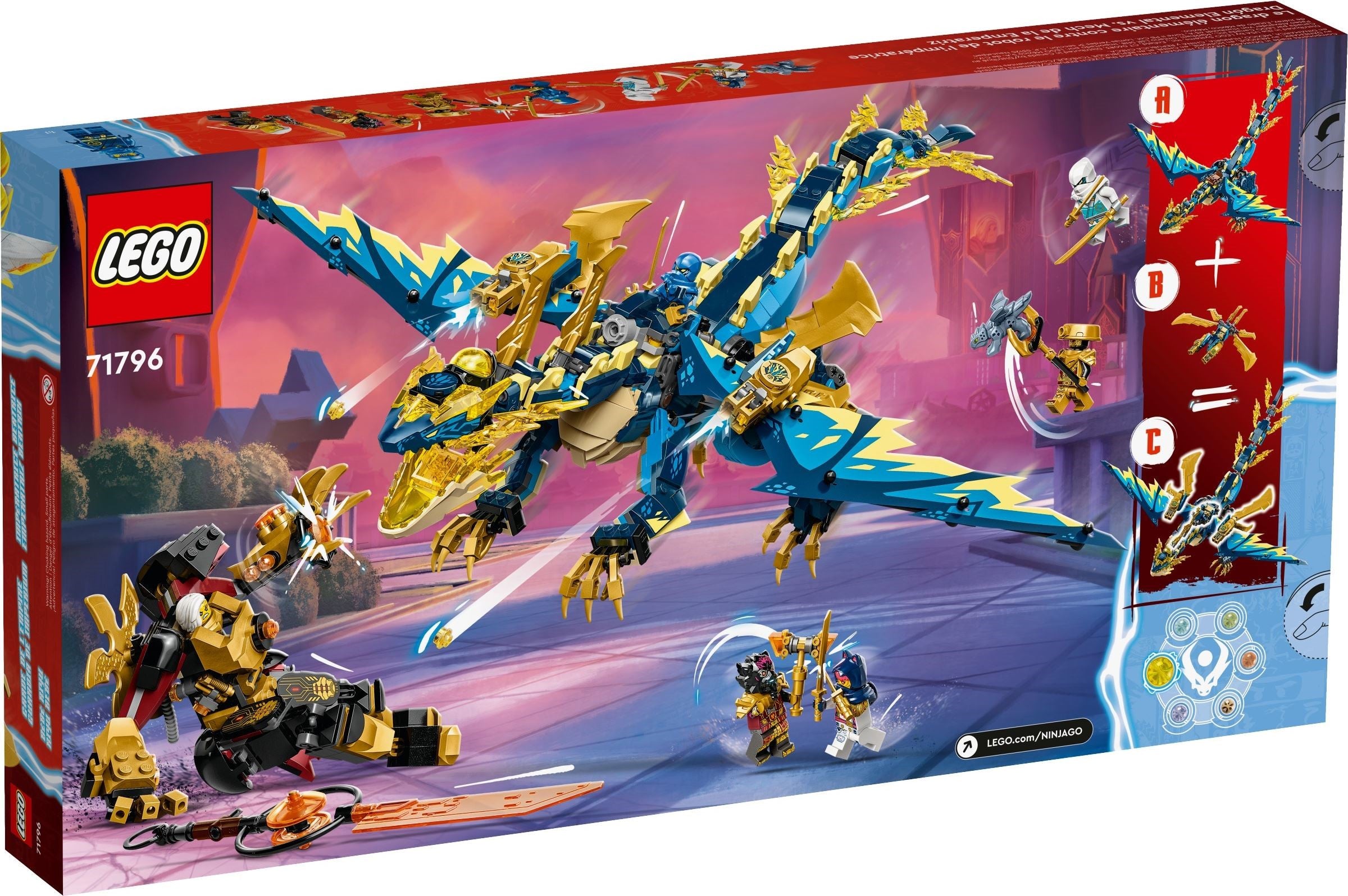 Elemental Dragon vs. The Empress Mech 71796 | Ninjago | LEGO – image 6
