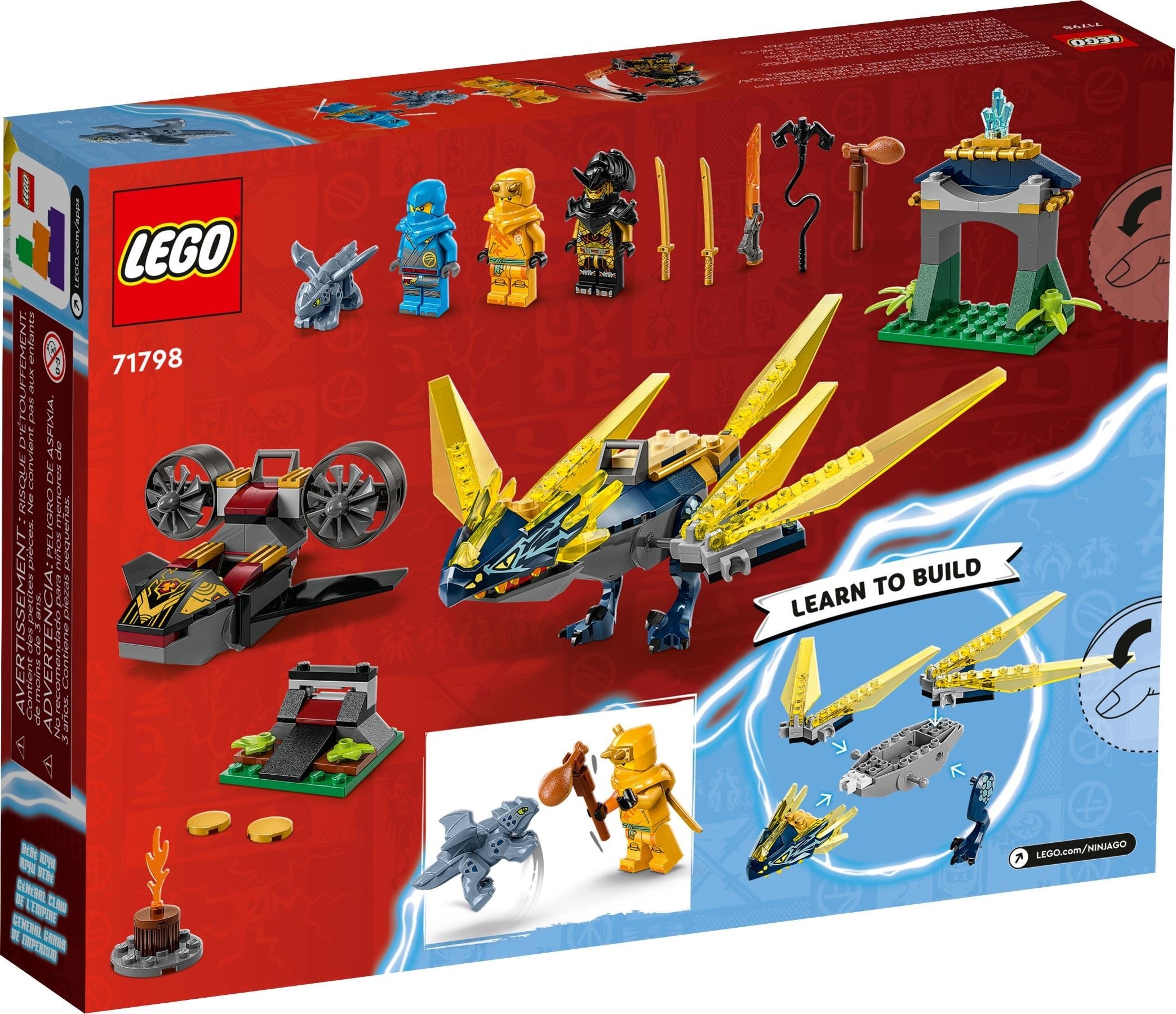 Nya and Arin's Baby Dragon Battle 71798 | Ninjago | LEGO (image 8)