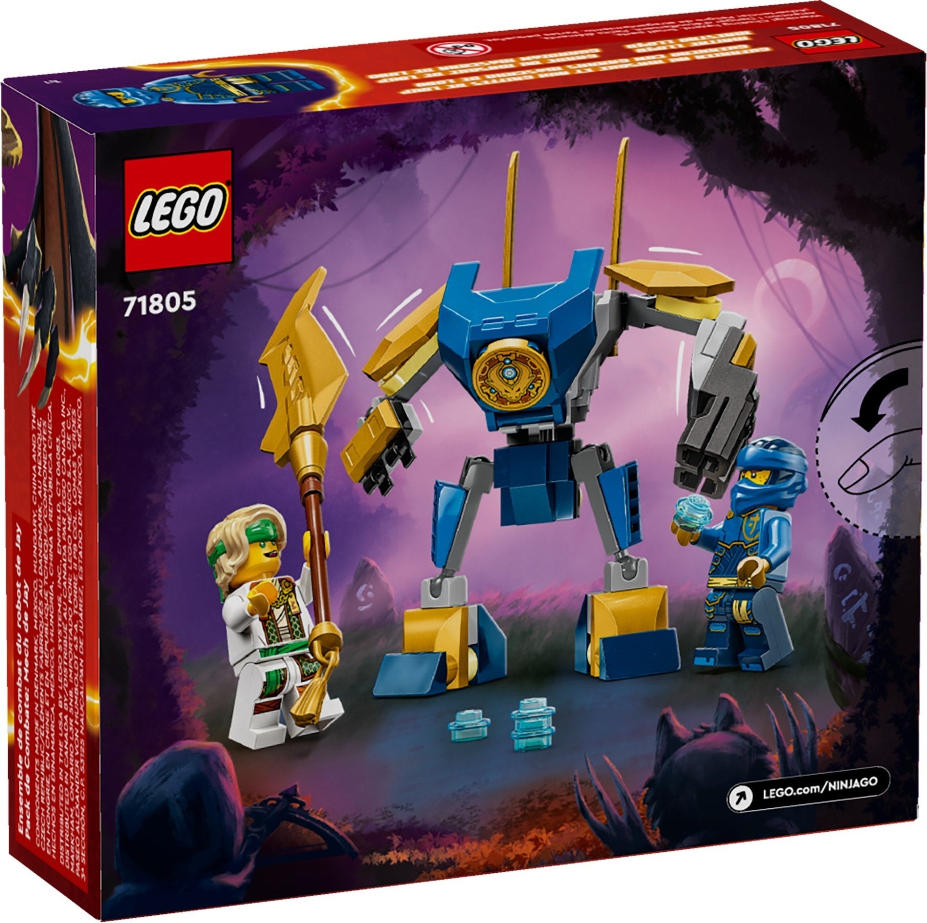 Jay's Mech Battle Pack 71805 | Ninjago | LEGO (image 5)