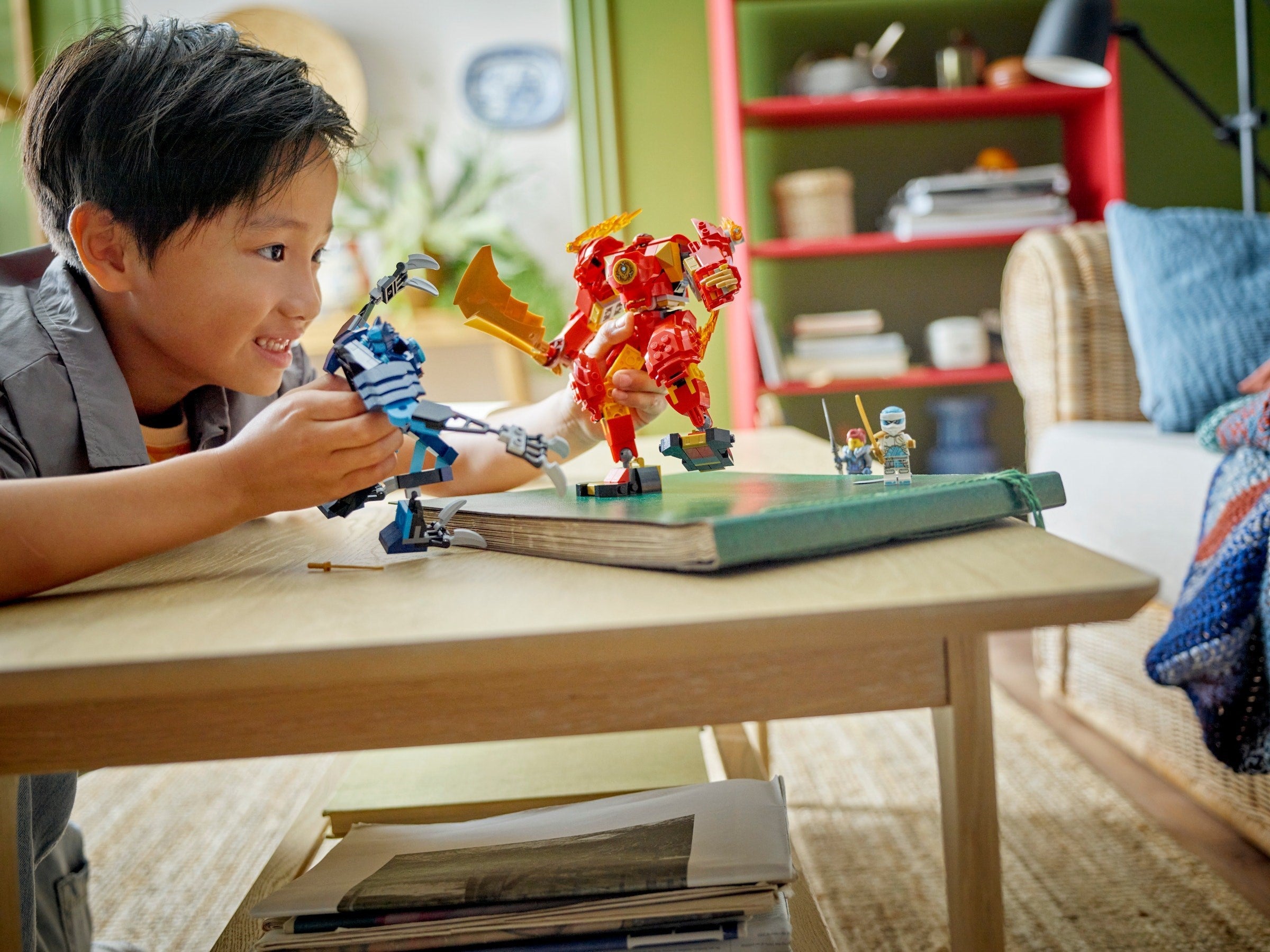 Kai's Elemental Fire Mech 71808 | Ninjago | LEGO – image 5