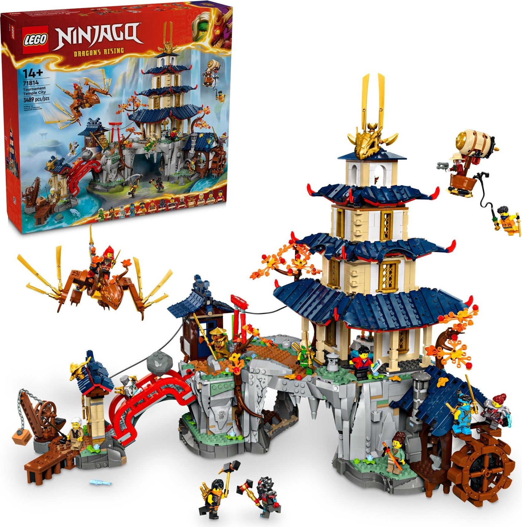 Tournament Temple City 71814 | Ninjago | LEGO
