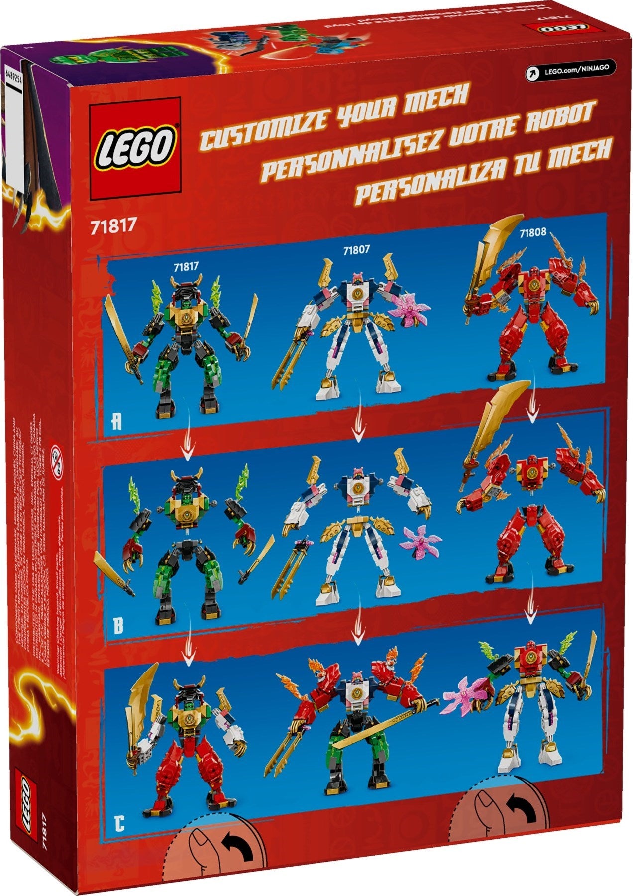 Lloyd's Elemental Power Mech 71817 | Ninjago | LEGO – image 3