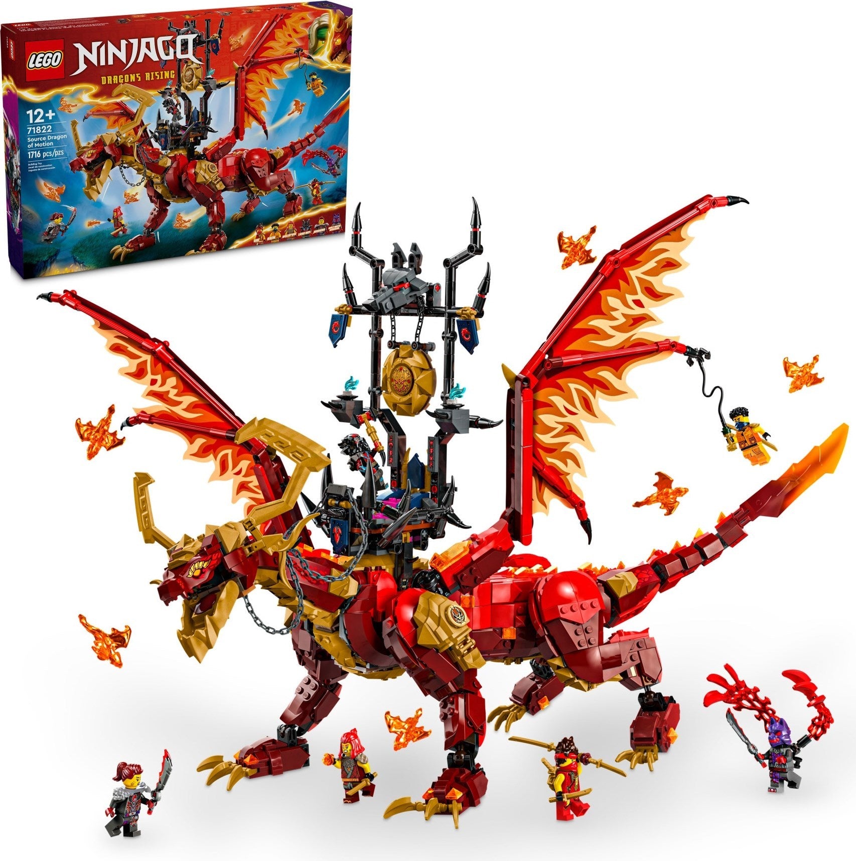 Source Dragon of Motion 71822 | Ninjago | LEGO – image 5