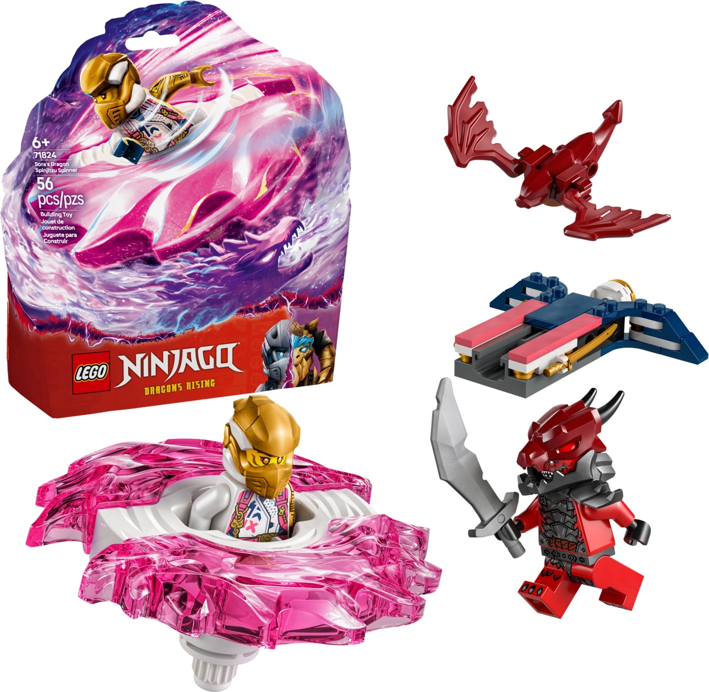 Sora's Dragon Spinjitzu Spinner 71824 | Ninjago | LEGO (image 3)