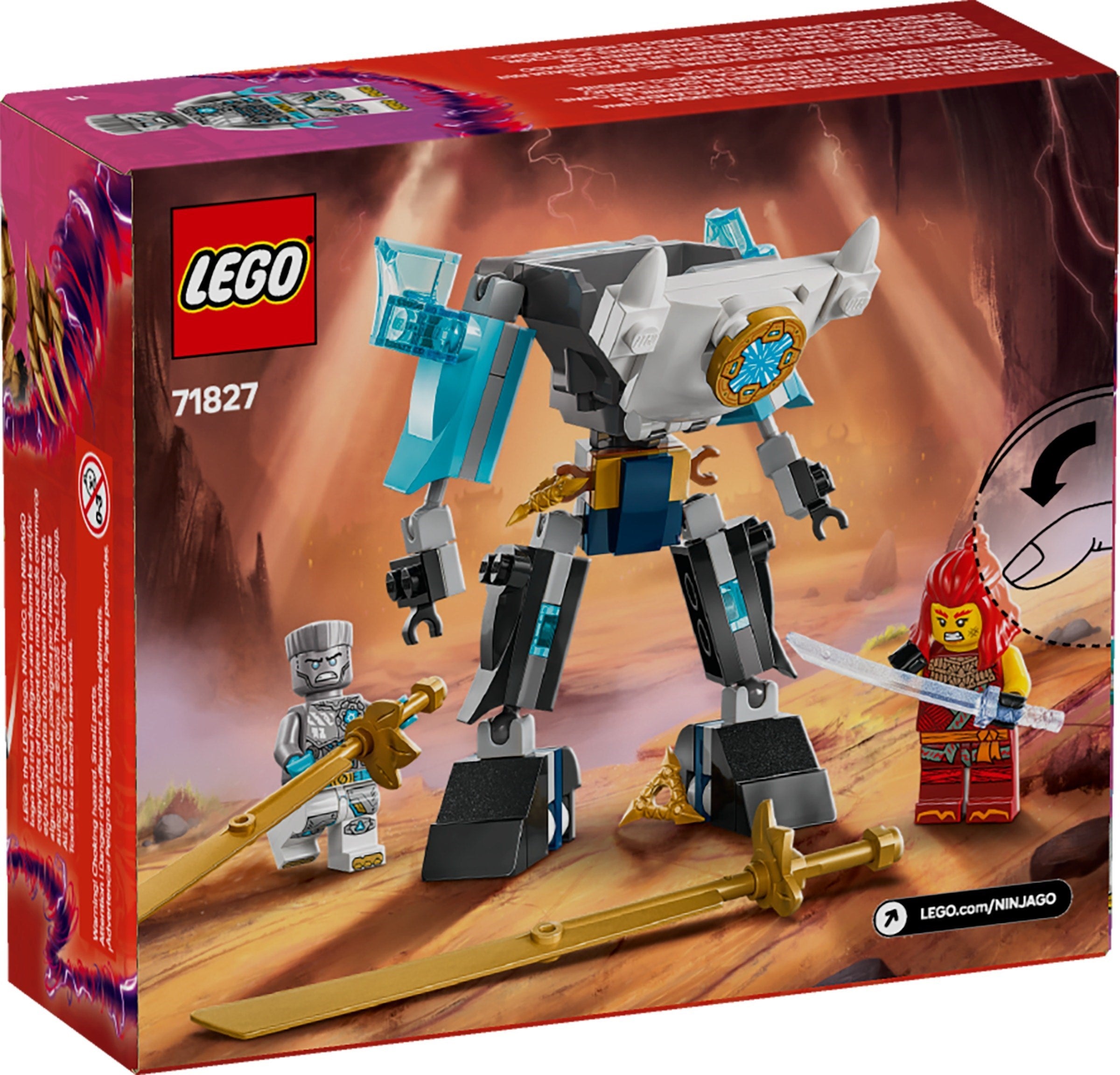 Zane's Battle Suit Mech 71827 | Ninjago | LEGO – image 2