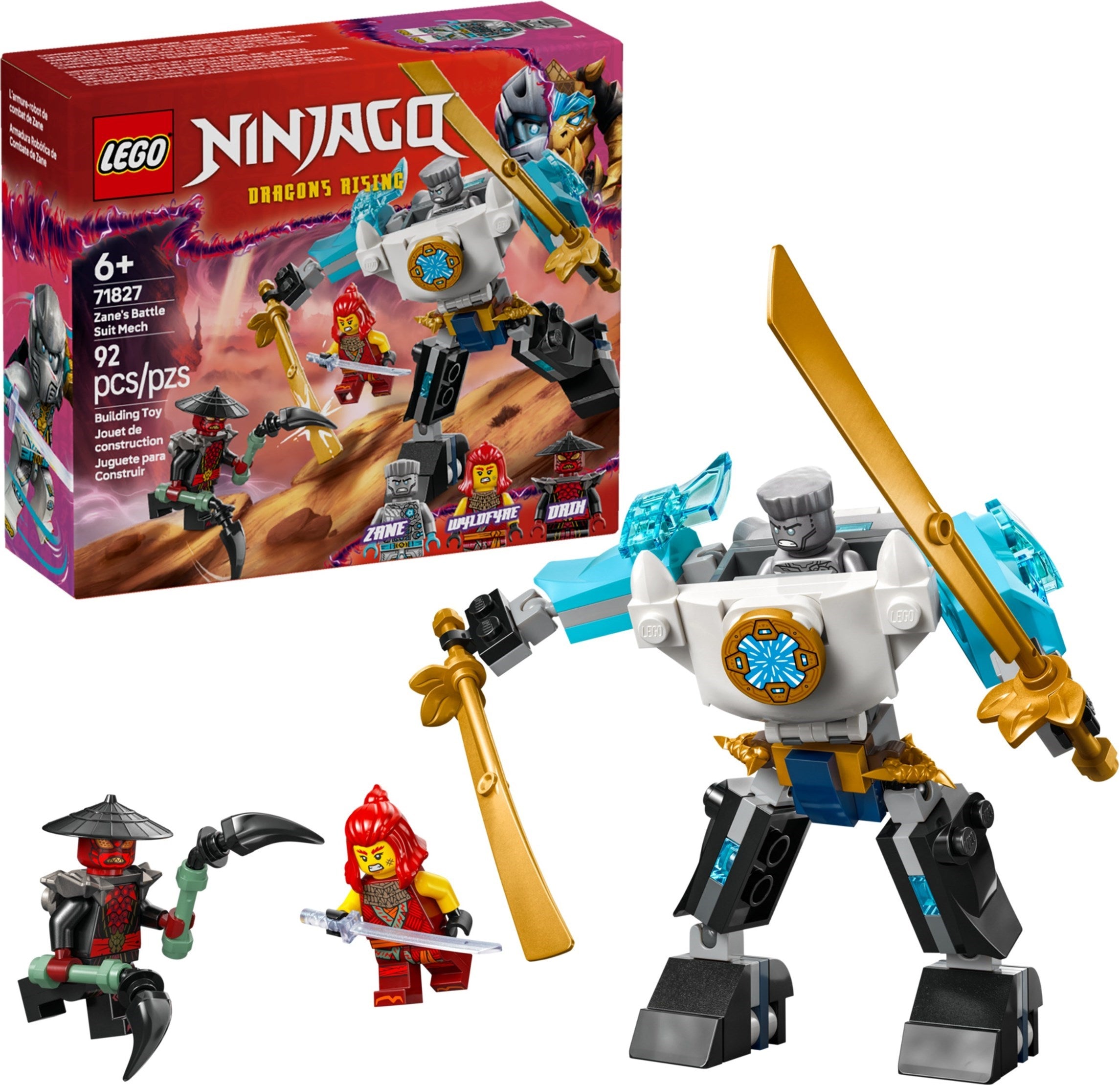 Zane's Battle Suit Mech 71827 | Ninjago | LEGO – image 3