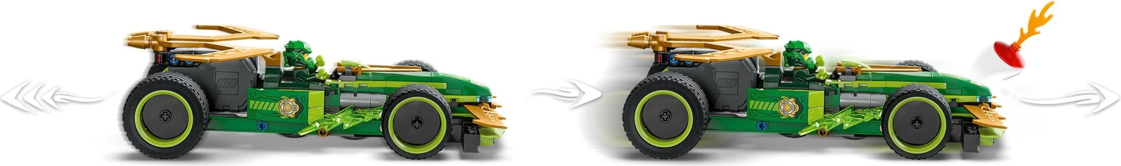 Lloyd's Pull-Back Race Car 71828 | Ninjago | LEGO – image 8