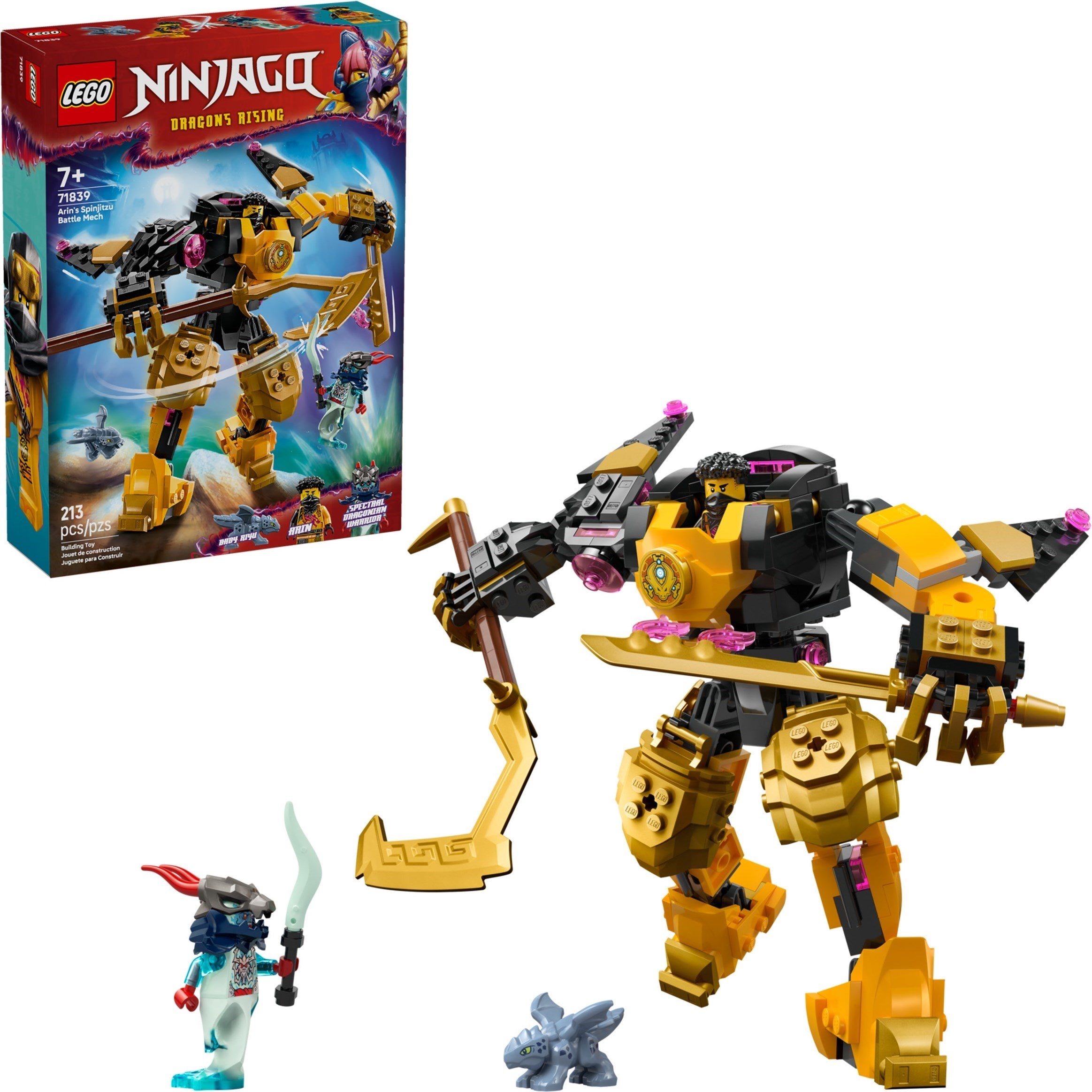 Arin's Spinjitzu Battle Mech 71839 | Ninjago | LEGO