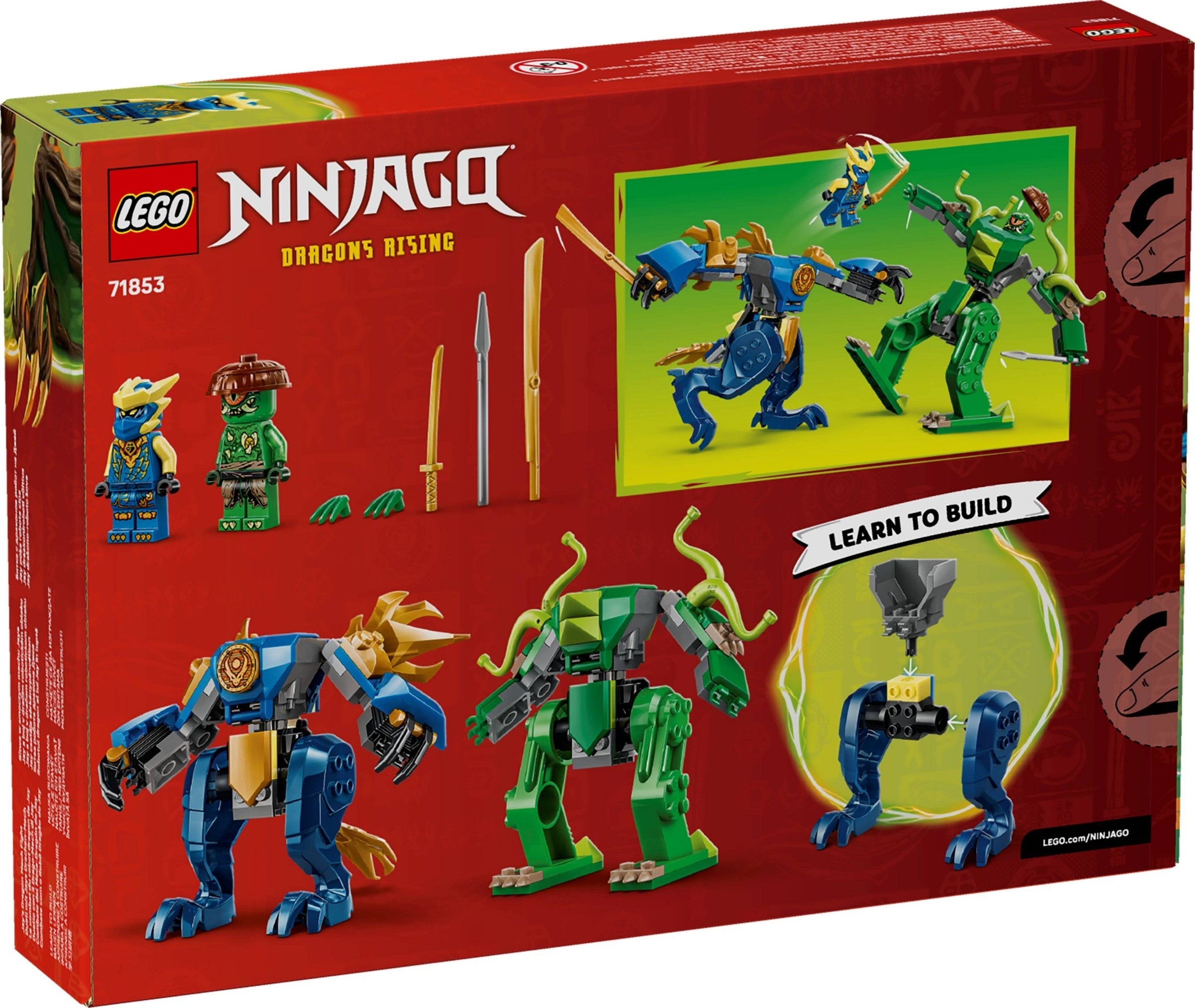 Jay's Dragon Mech Fight 71853 | Ninjago | LEGO (image 2)