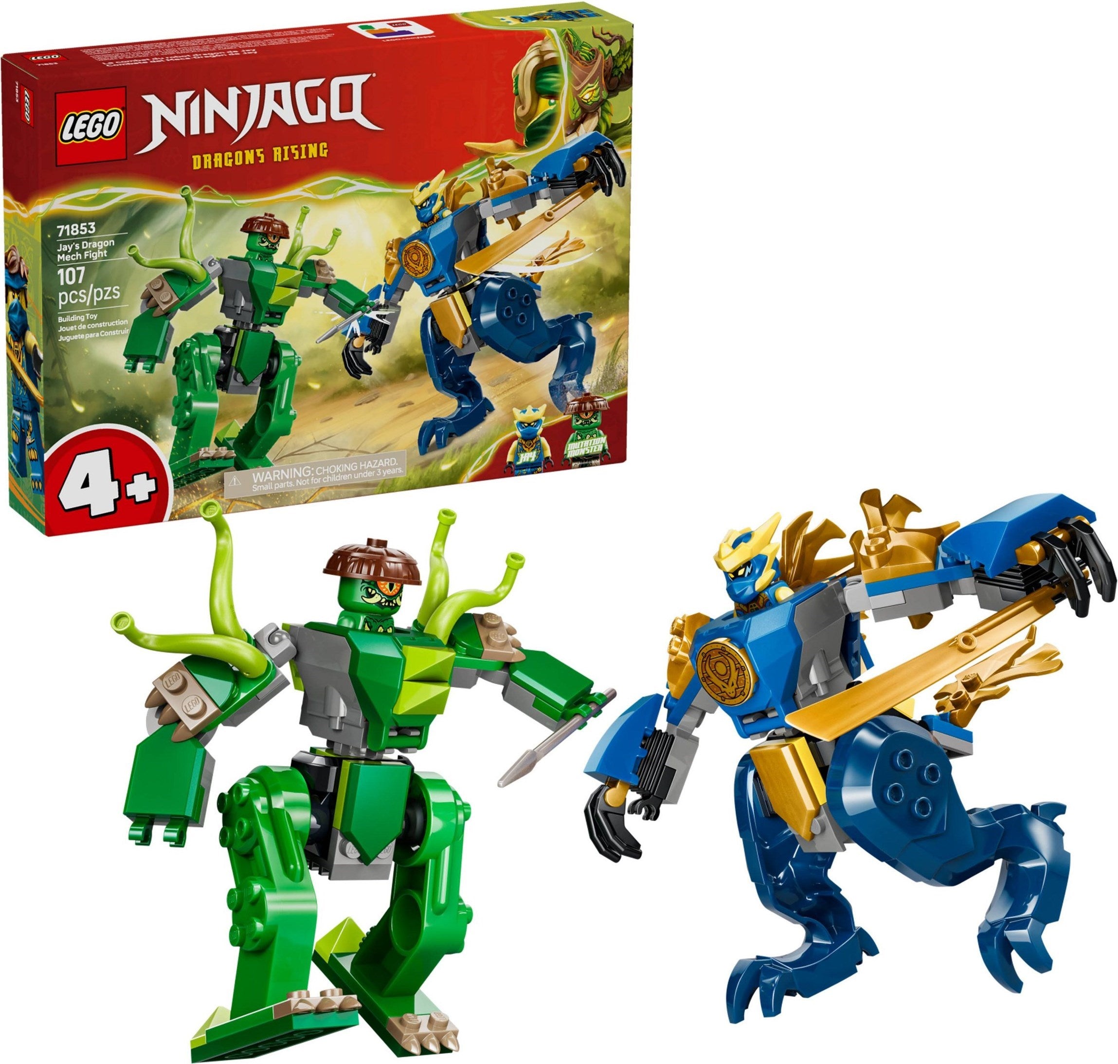 Jay's Dragon Mech Fight 71853 | Ninjago | LEGO (image 3)