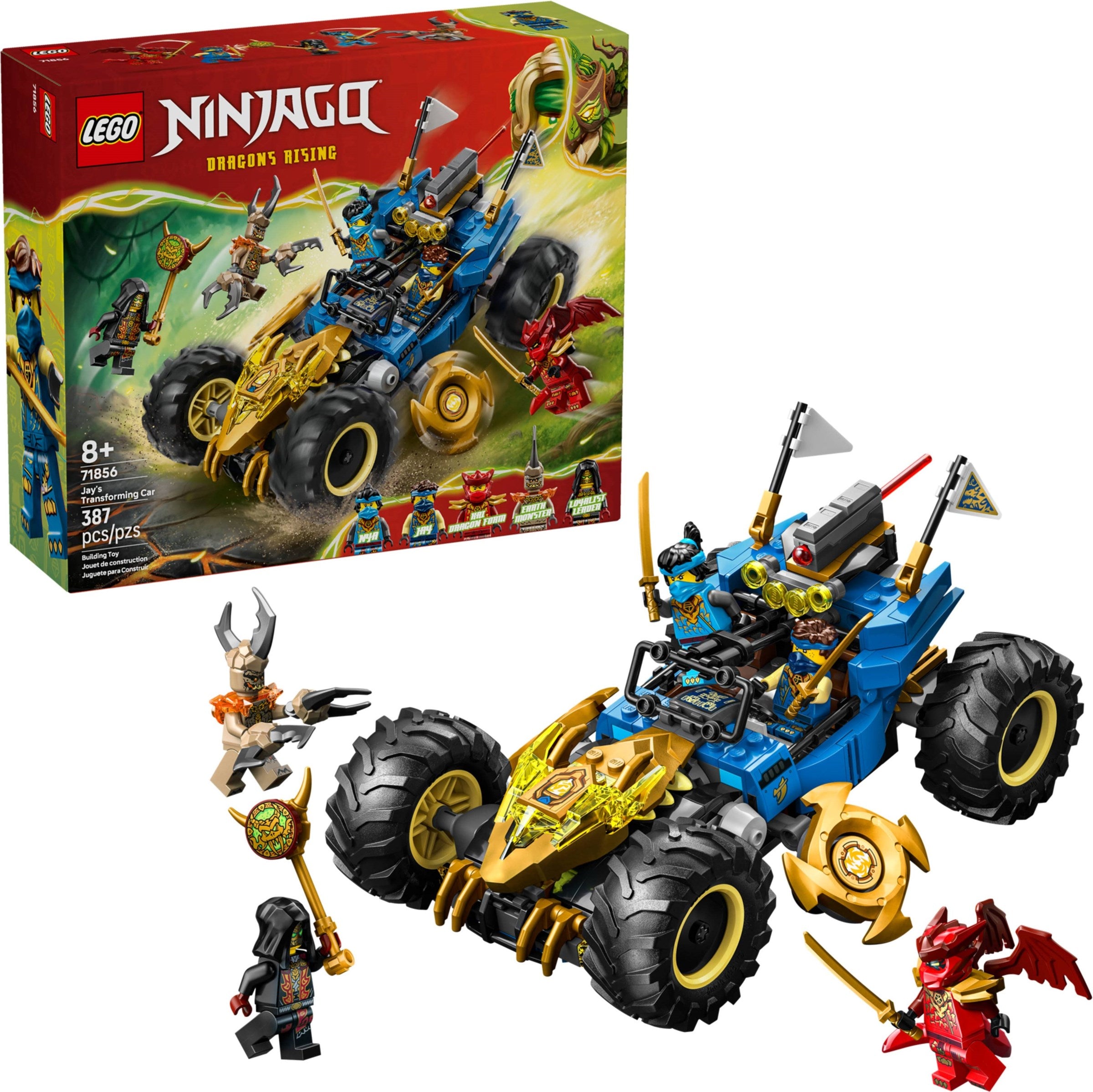 Jay's Transforming Car 71856 | Ninjago | LEGO (image 3)