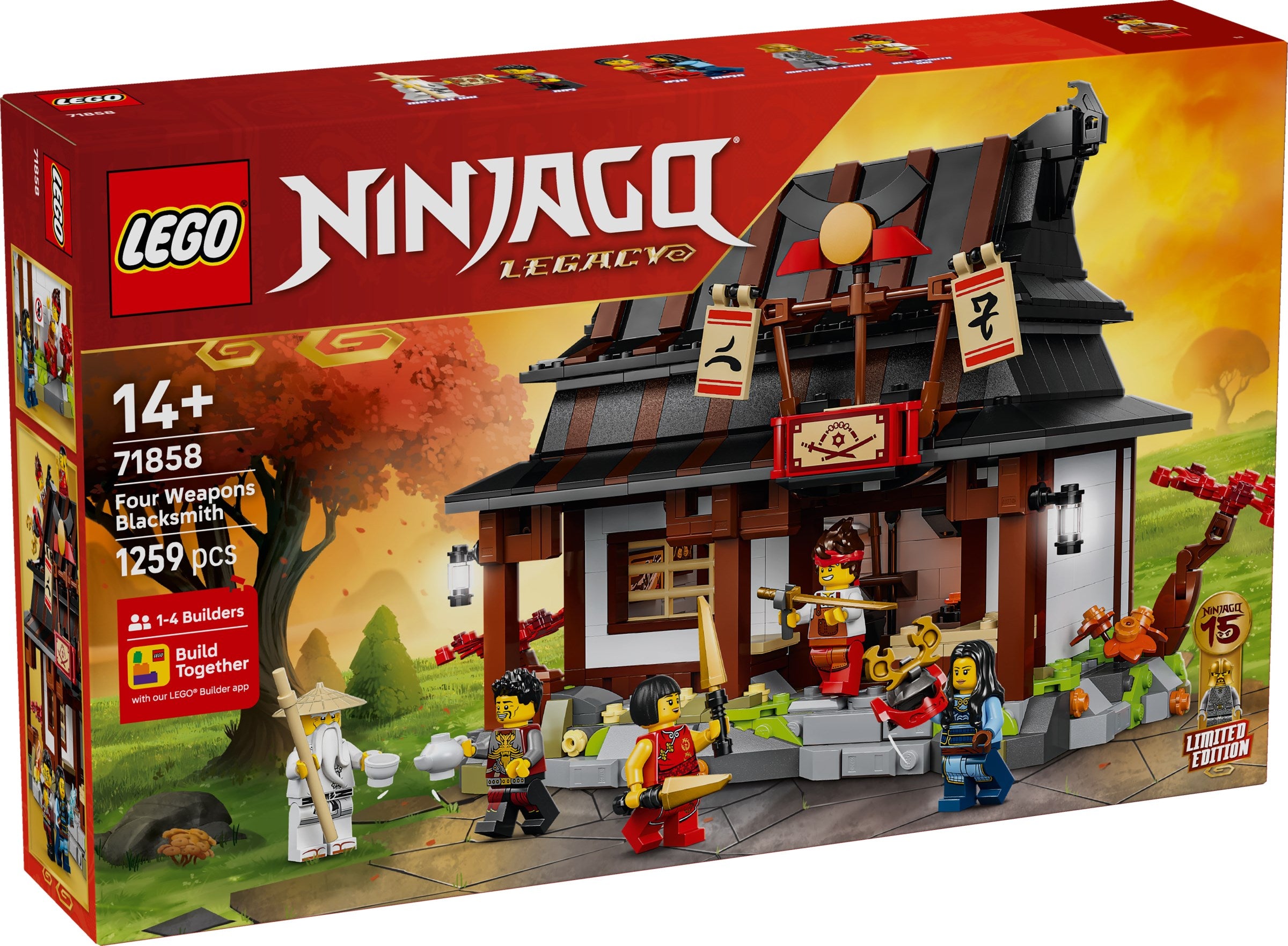 Four Weapons Blacksmith 71858 | Ninjago | LEGO – image 2
