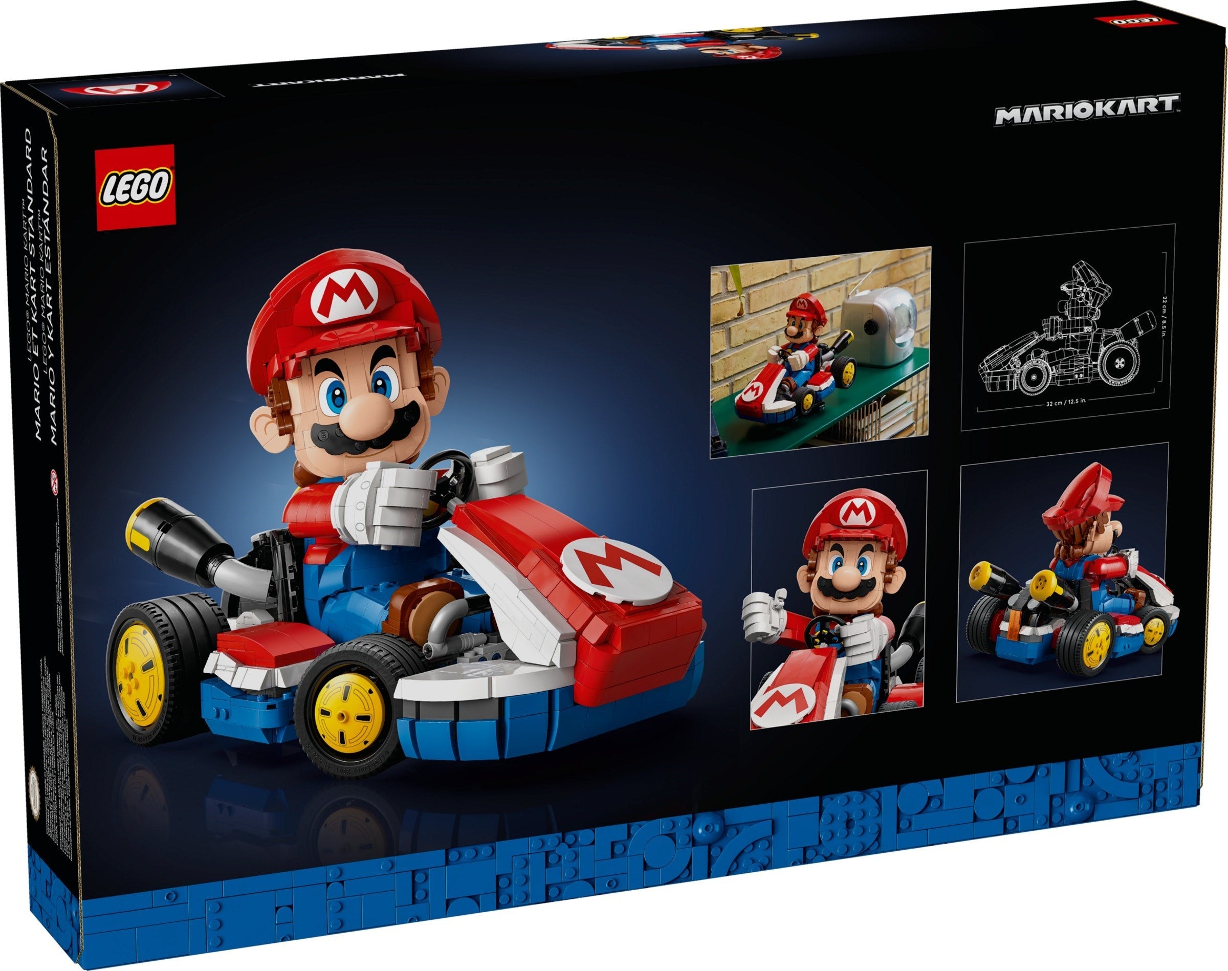 Mario Kart - Mario & Standard Kart 72037 | Super Mario | LEGO – image 2