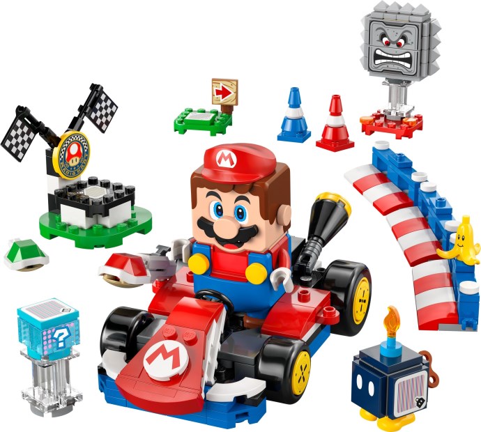 Interactive LEGO Mario & Standard Kart 72043 | Super Mario | LEGO