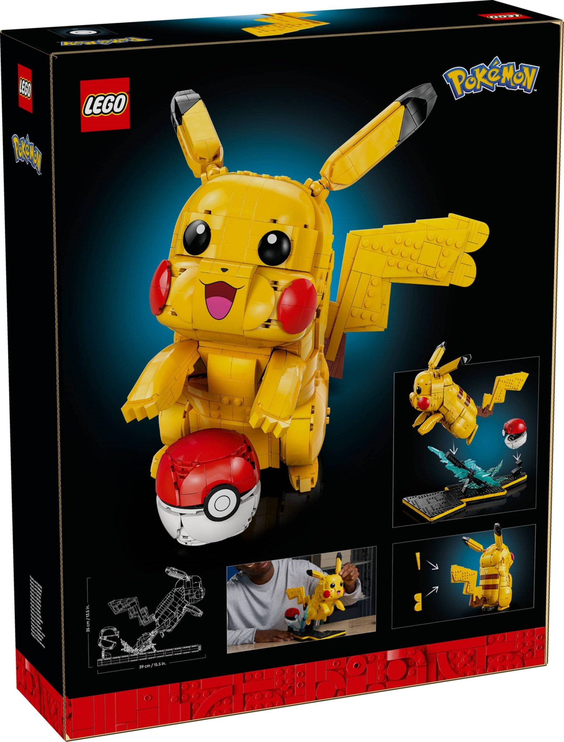 Pikachu and Poké Ball 72152 | Pokémon | LEGO (image 2)