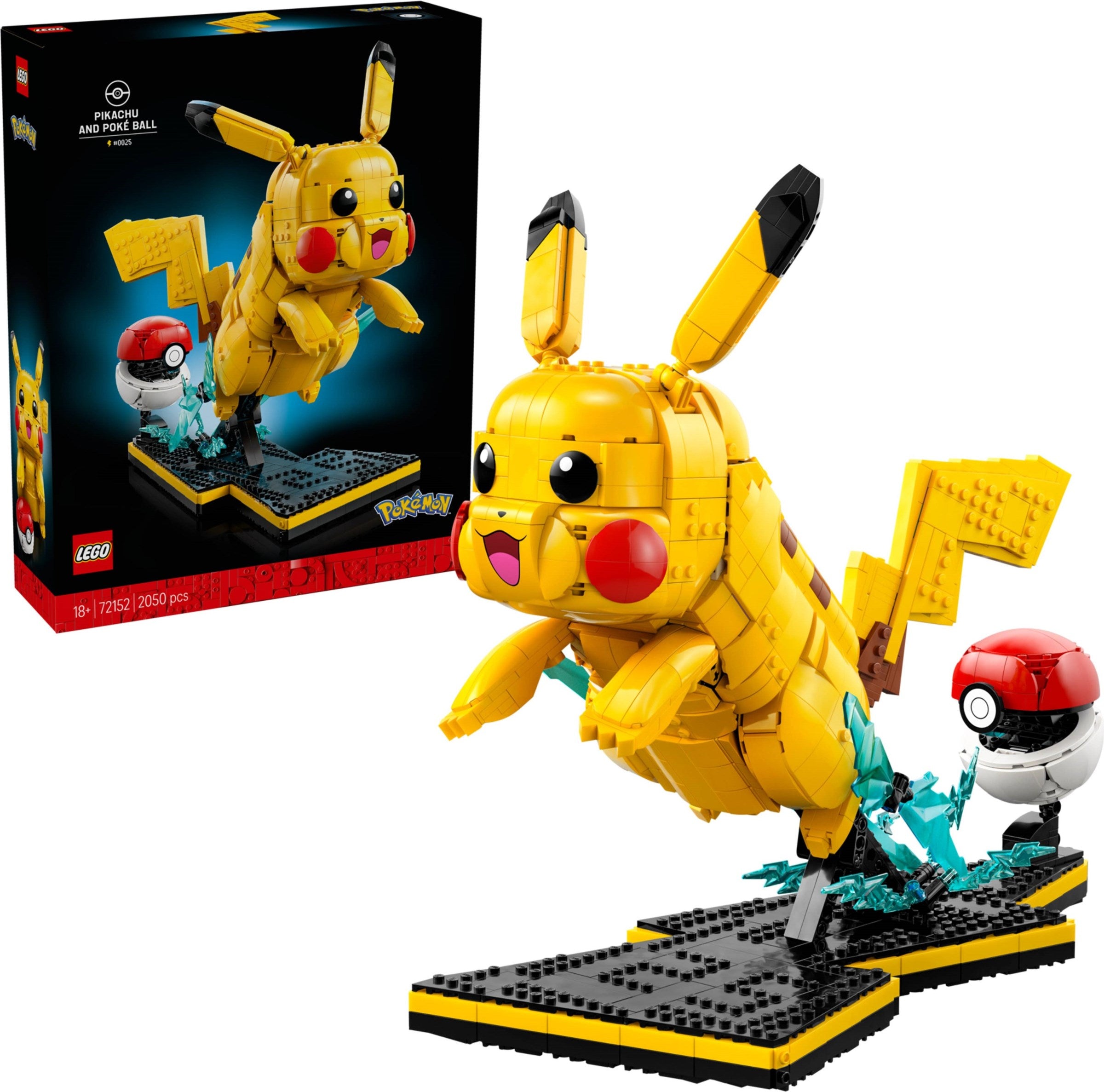 Pikachu and Poké Ball 72152 | Pokémon | LEGO (image 3)