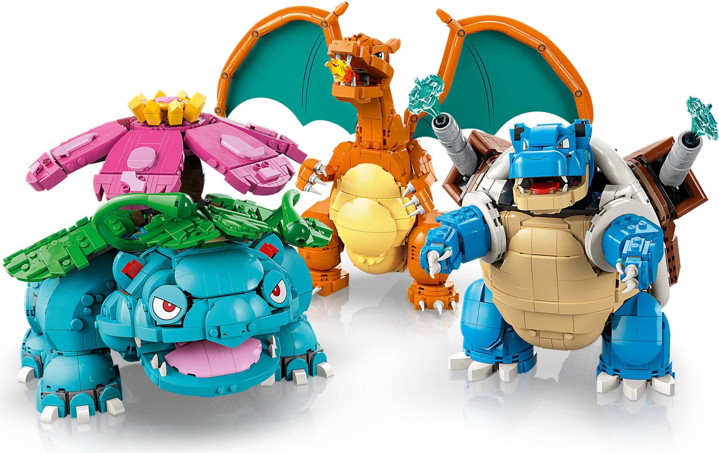 Venusaur, Charizard and Blastoise 72153 | Pokémon | LEGO (image 16)