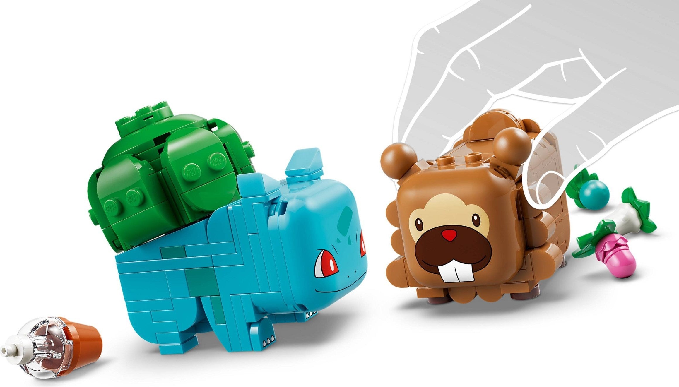 Berry Bash with Bulbasaur and Bidoof 72155 | Pokémon | LEGO (image 14)