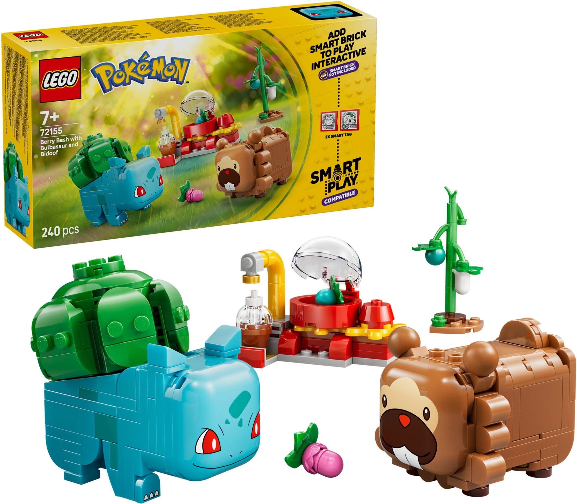Berry Bash with Bulbasaur and Bidoof 72155 | Pokémon | LEGO (image 4)
