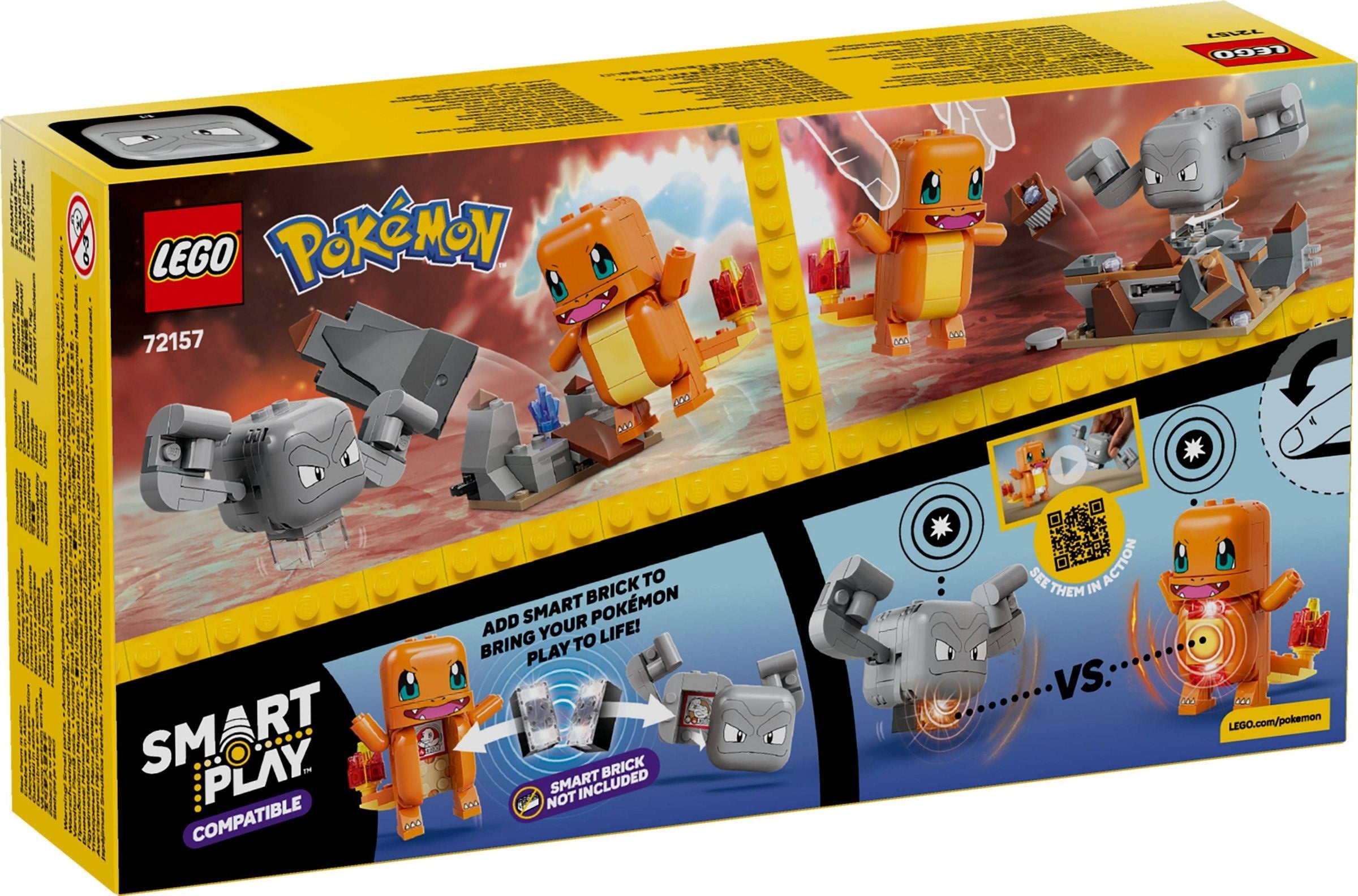 Charmander and Geodude's Cavern Clash 72157 | Pokémon | LEGO (image 2)