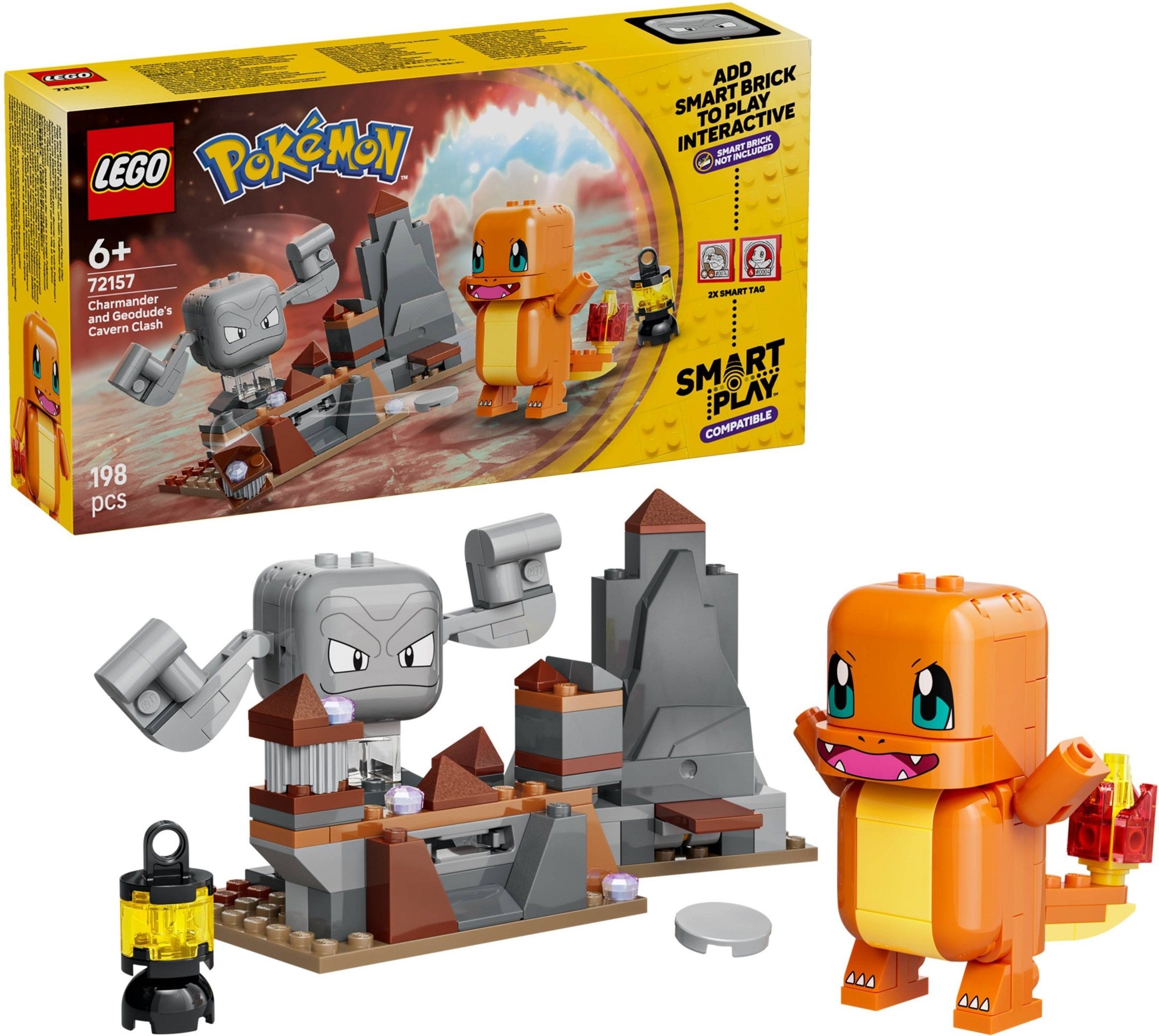 Charmander and Geodude's Cavern Clash 72157 | Pokémon | LEGO (image 3)