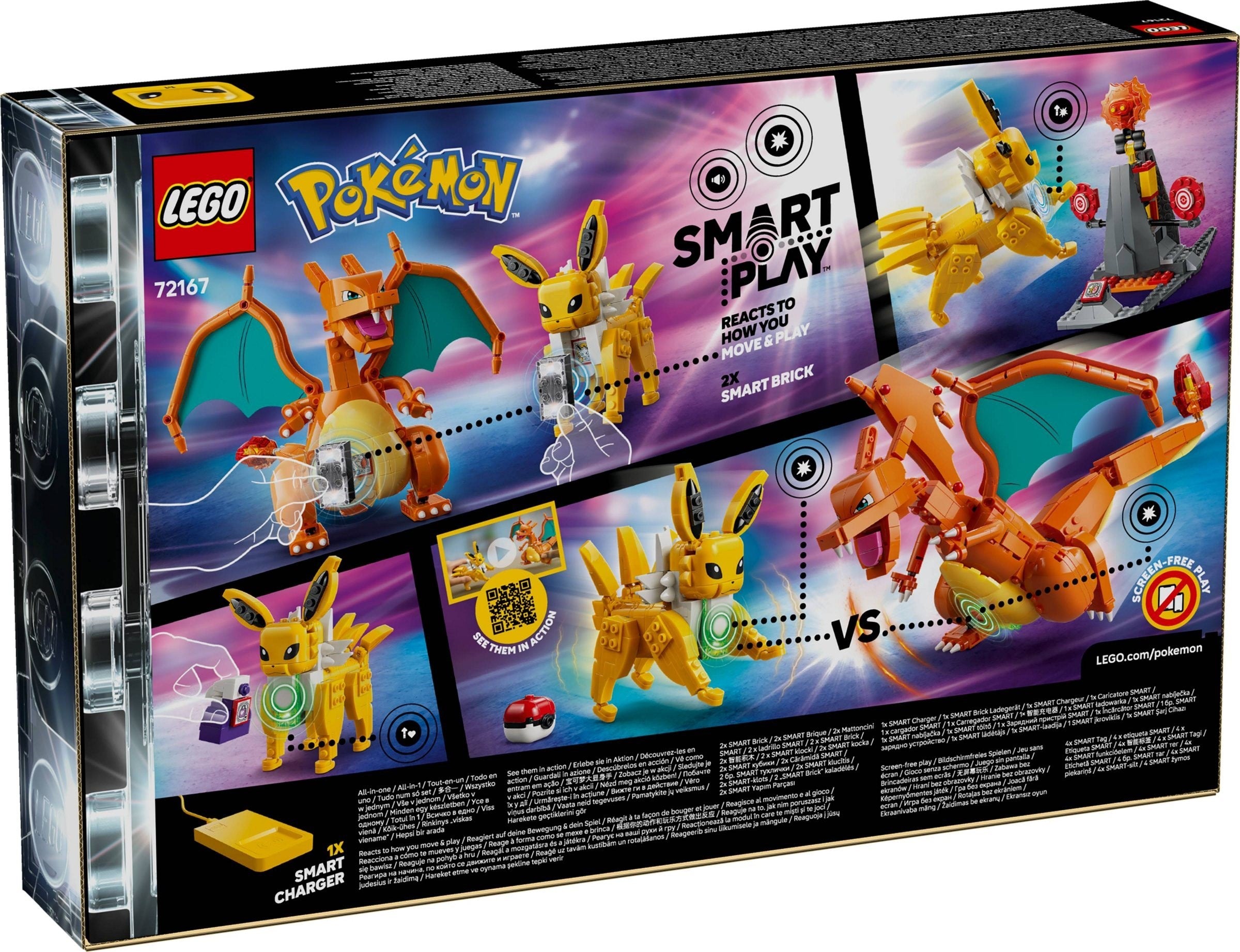 Charizard vs. Jolteon Ultimate Battle 72167 | Pokémon | LEGO (image 2)