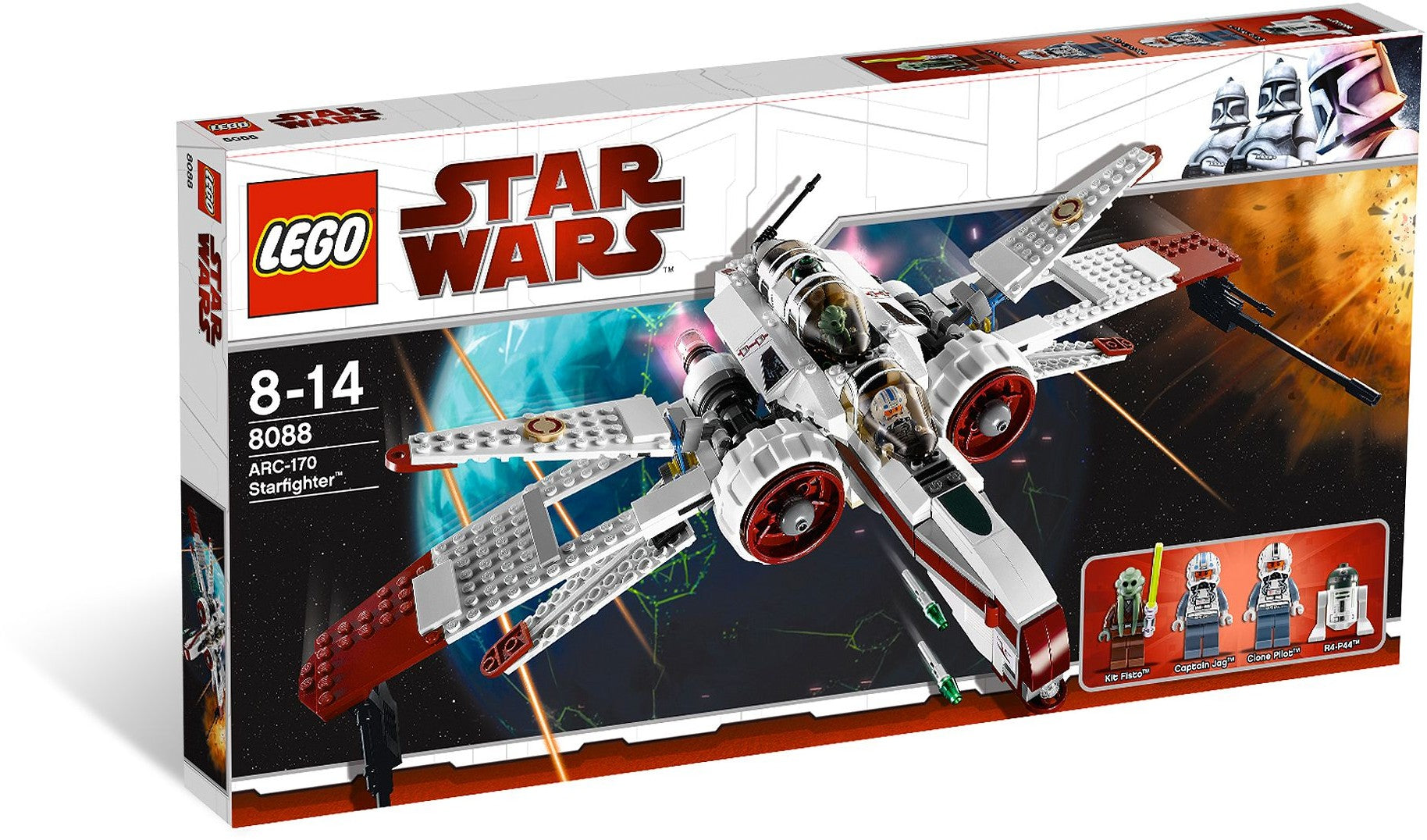 ARC-170 Starfighter 8088 | Star Wars | LEGO