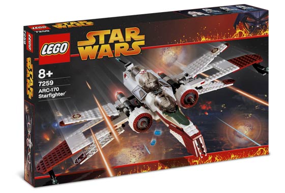 ARC-170 Starfighter 7259 | Star Wars | LEGO