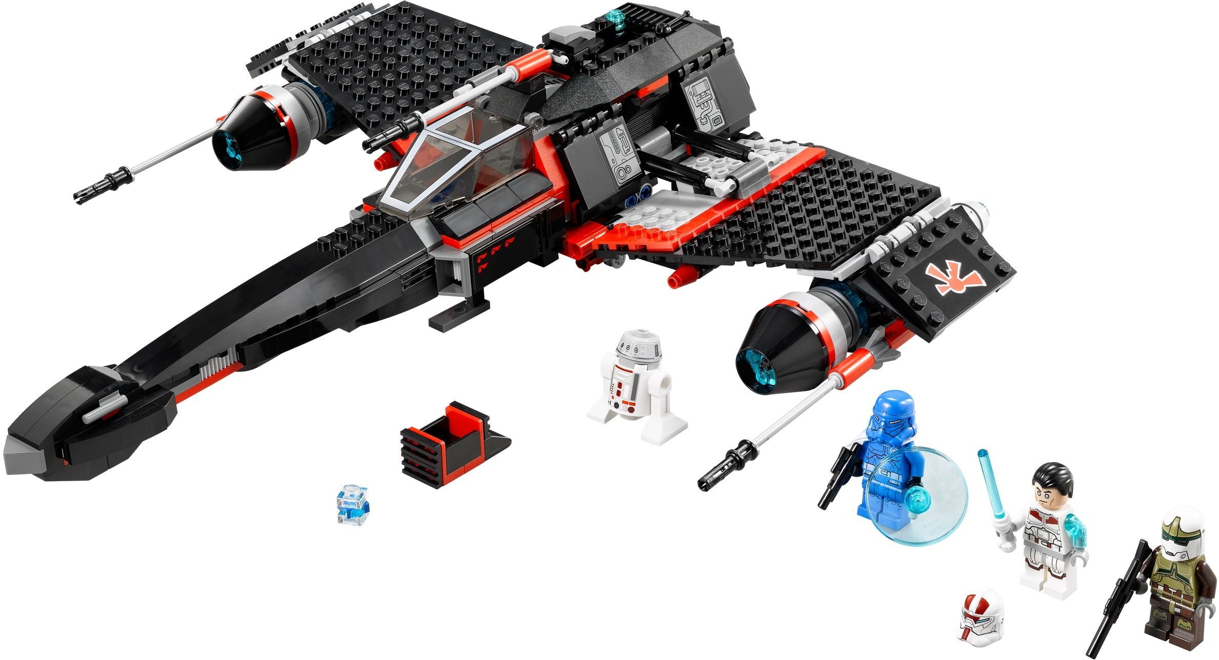 Jek-14's Stealth Starfighter 75018 | Star Wars | LEGO – image 6