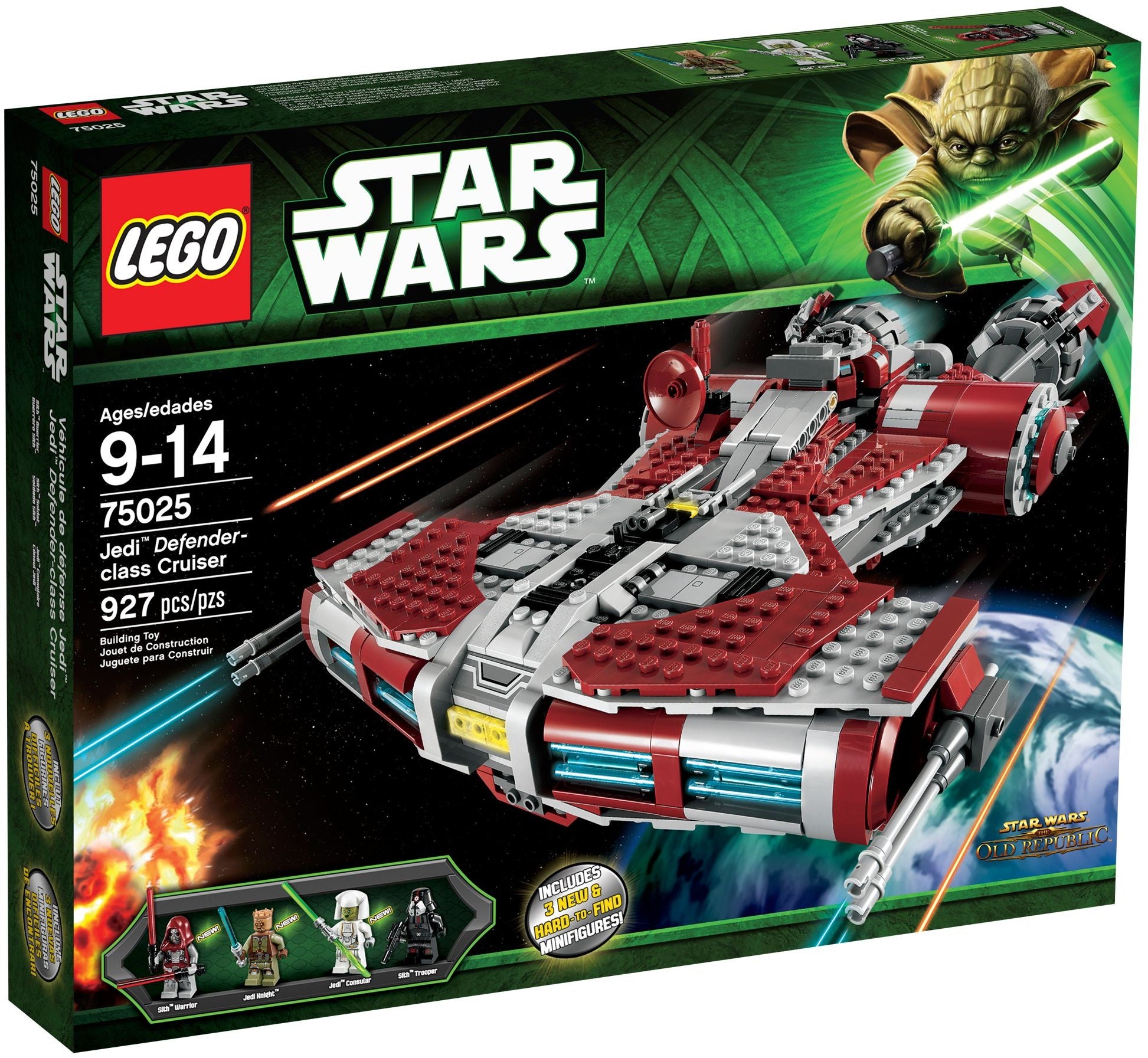 Jedi Defender-Class Cruiser 7262 | Star Wars | LEGO