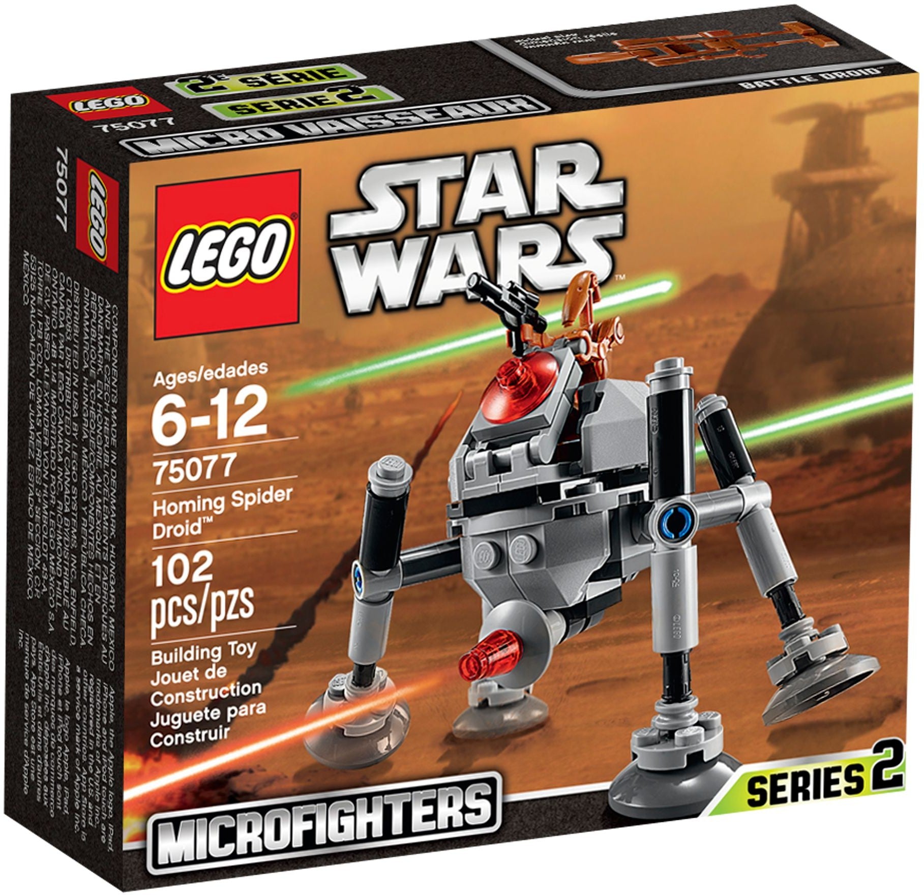 Homing Spider Droid 75077 | Star Wars | LEGO – image 2