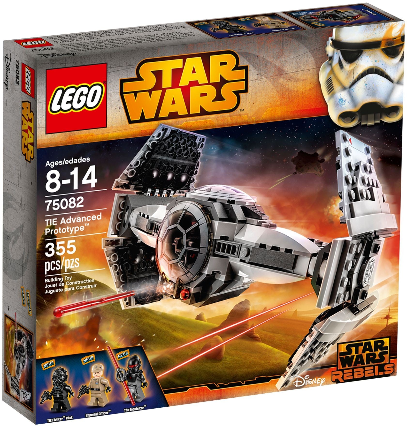 TIE Advanced Prototype 75082 | Star Wars | LEGO