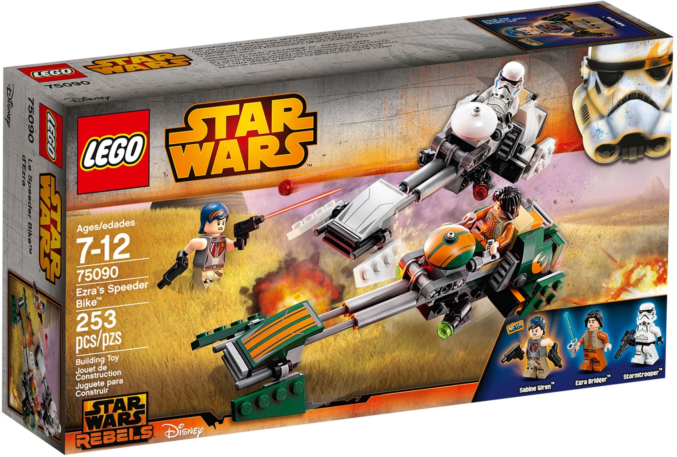 Ezra's Speeder Bike 75090 | Star Wars | LEGO (image 2)