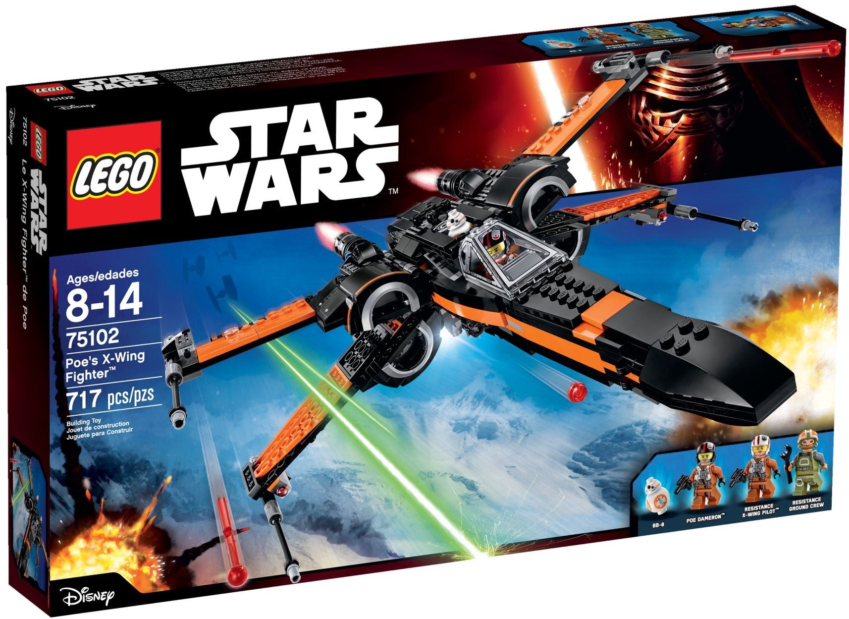 Poe's X-Wing Fighter 75102 | Star Wars | LEGO