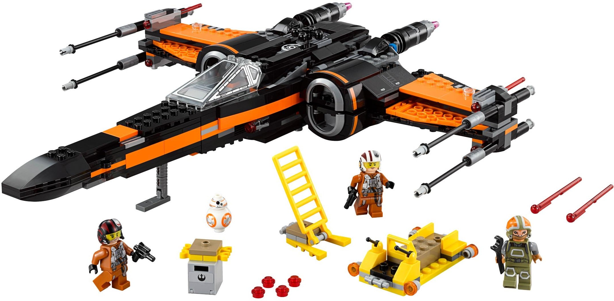 Poe's X-Wing Fighter 75102 | Star Wars | LEGO